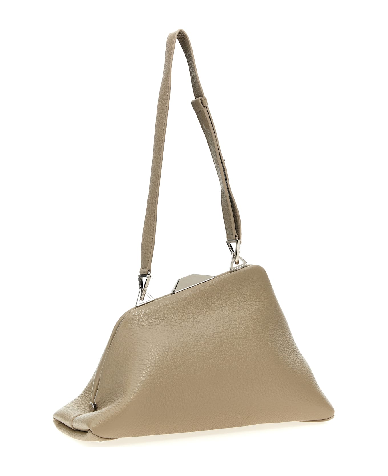 The Attico 
day Off
 Shoulder Bag - Beige