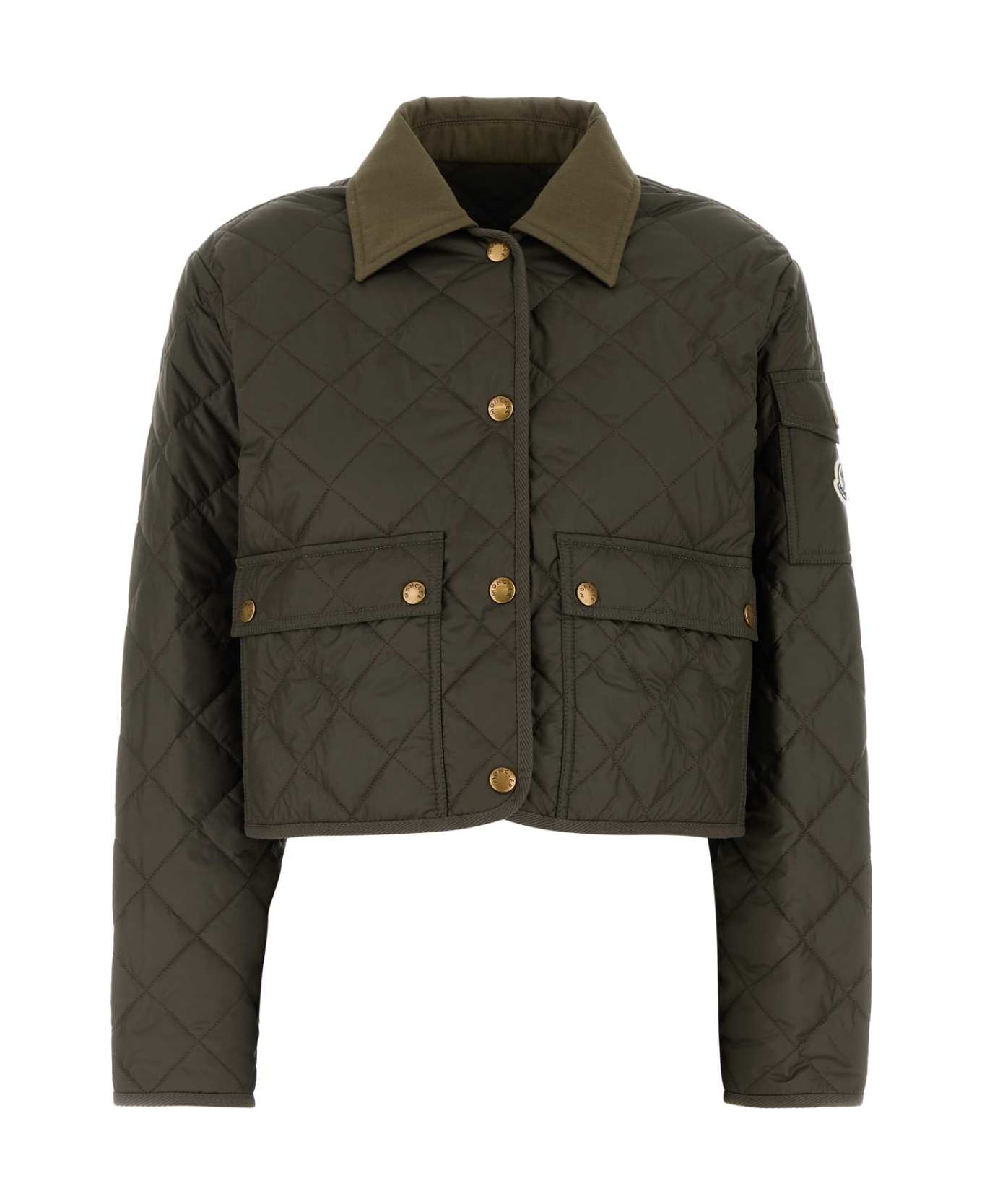 Moncler Army Green Polyester Chitre Jacket - 826
