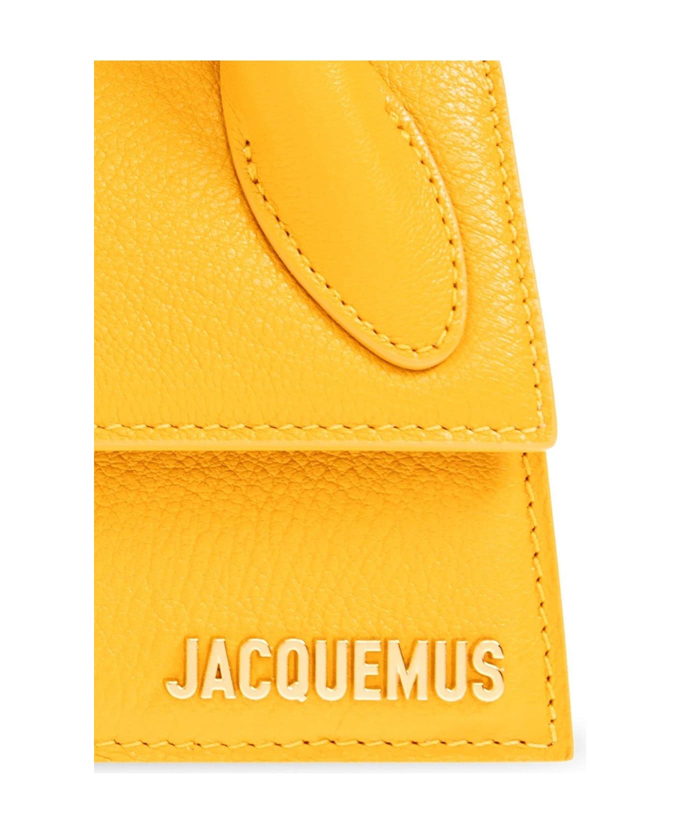 Jacquemus Le Chiquito Long Top Handle Bag - Dark orange