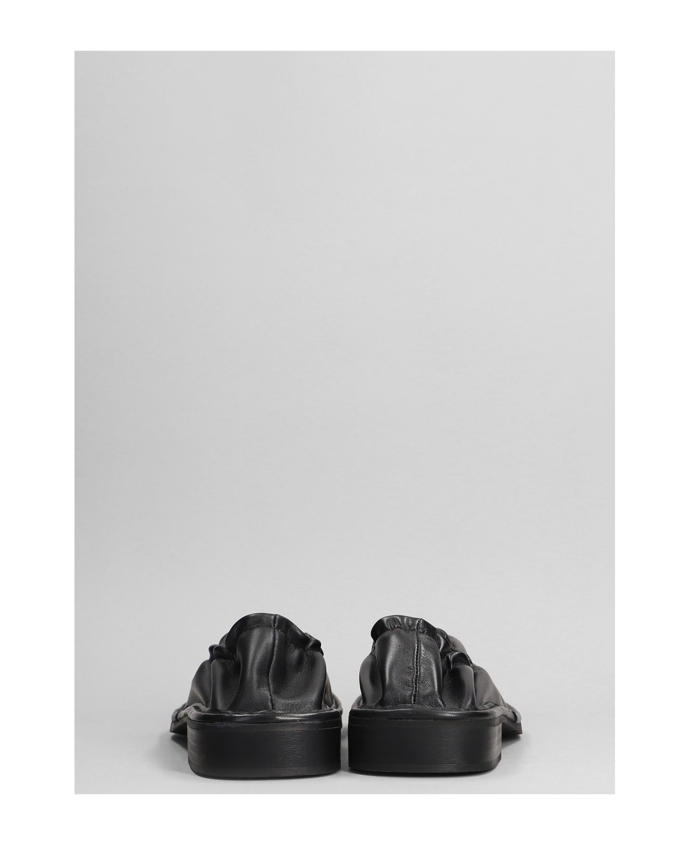 Séfr Loafers In Black Leather - black ローファー＆デッキシューズ