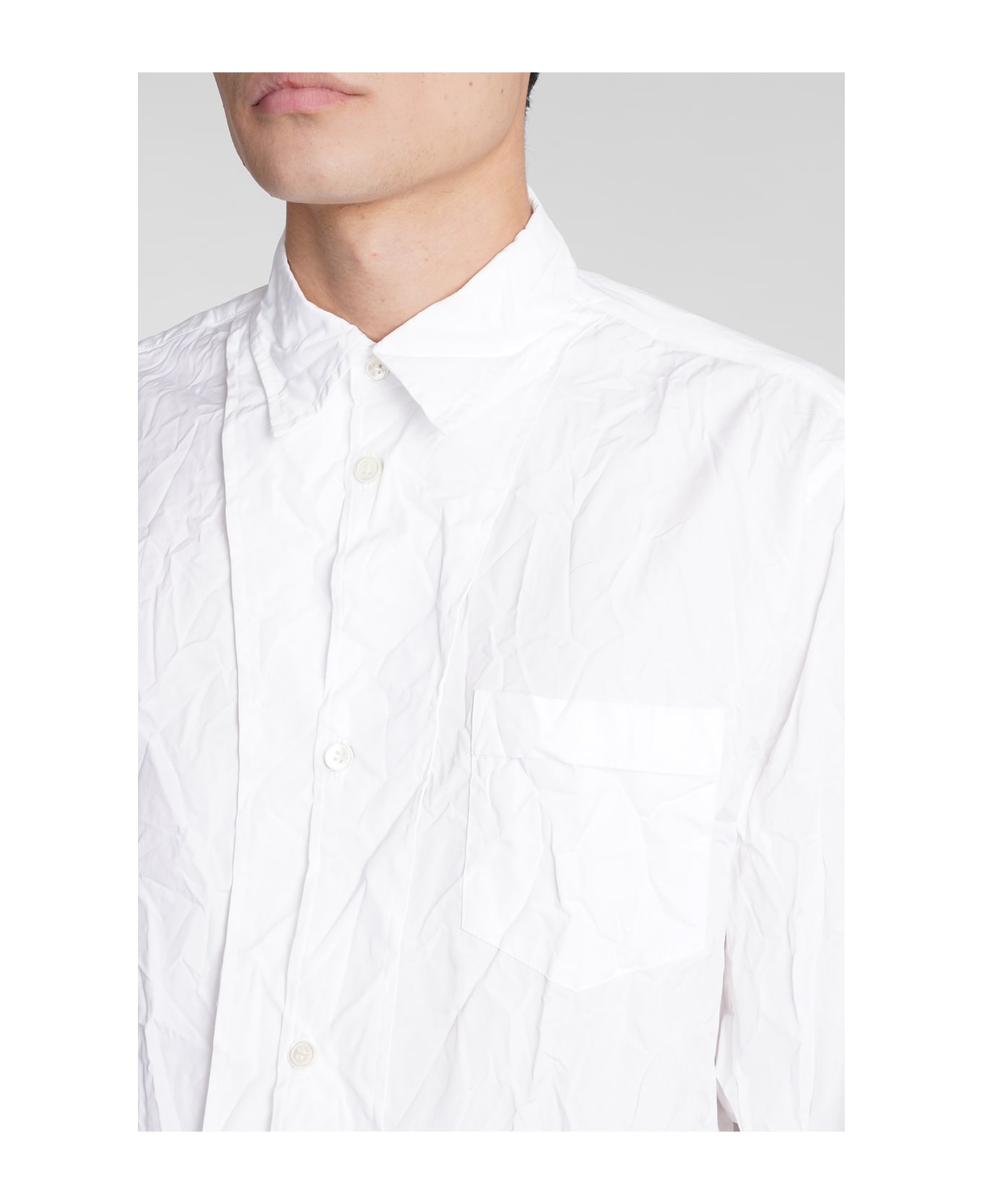 Undercover Jun Takahashi Shirt In White Cotton - white