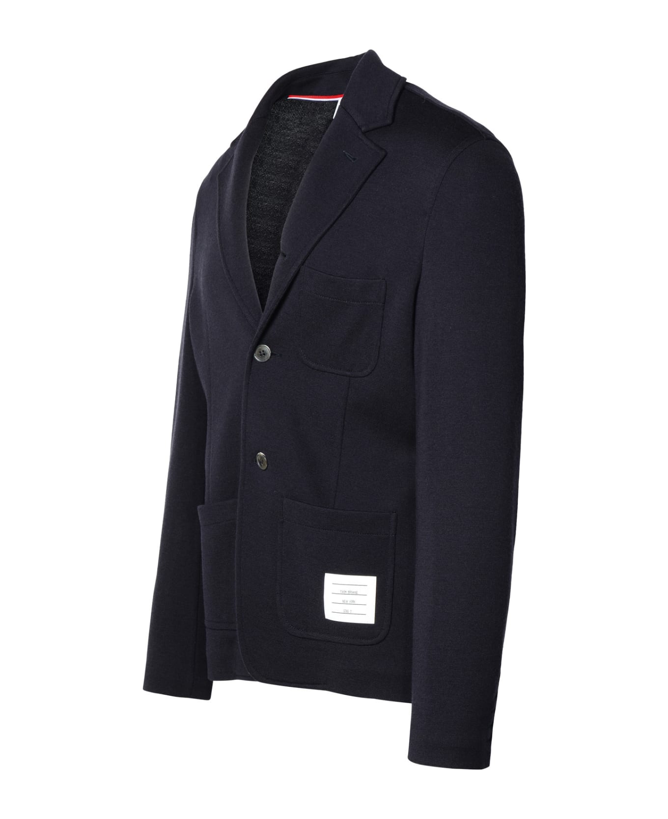 Thom Browne Navy Virgin Wool Blazer - Navy ブレザー