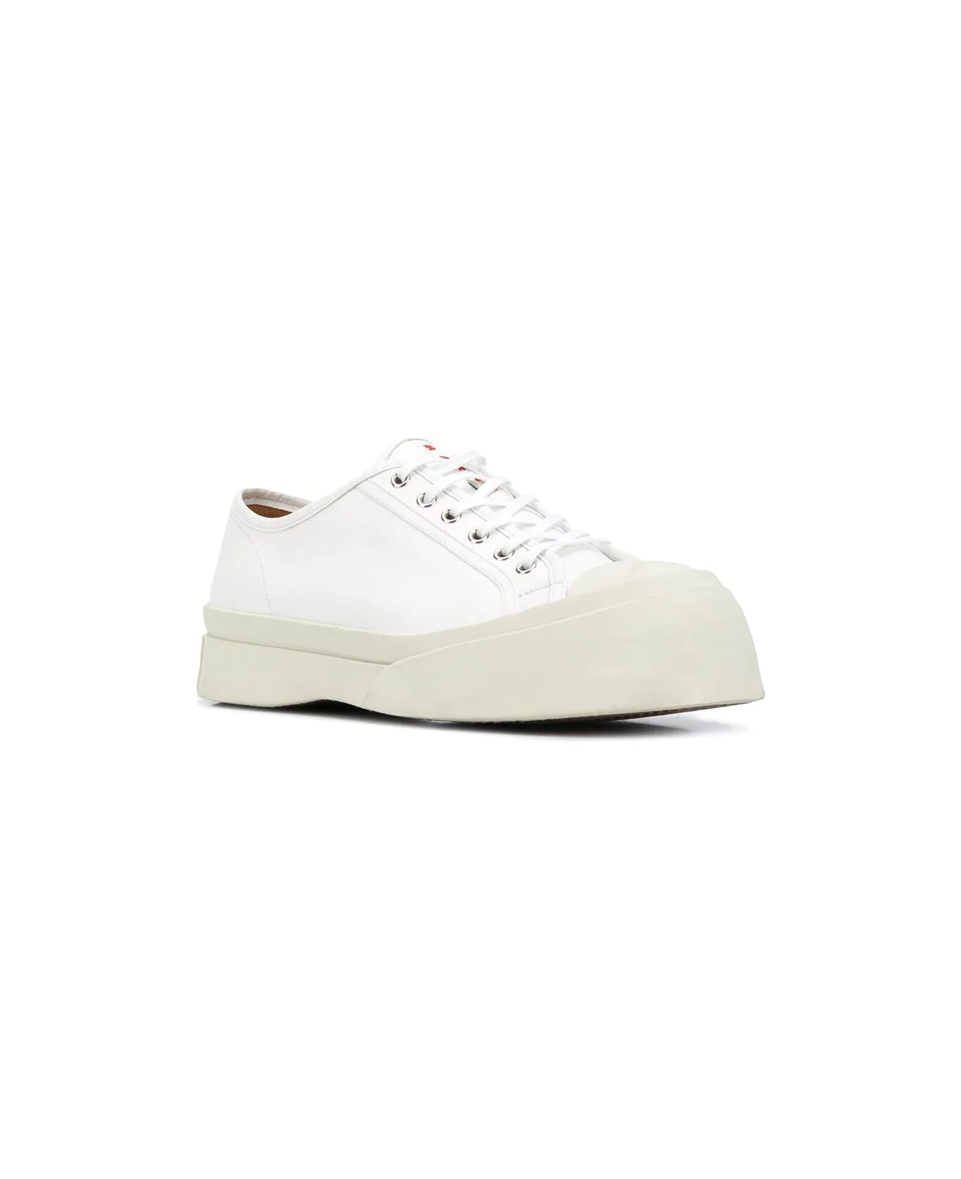 Marni Lace Up Sneakers - Lily White スニーカー