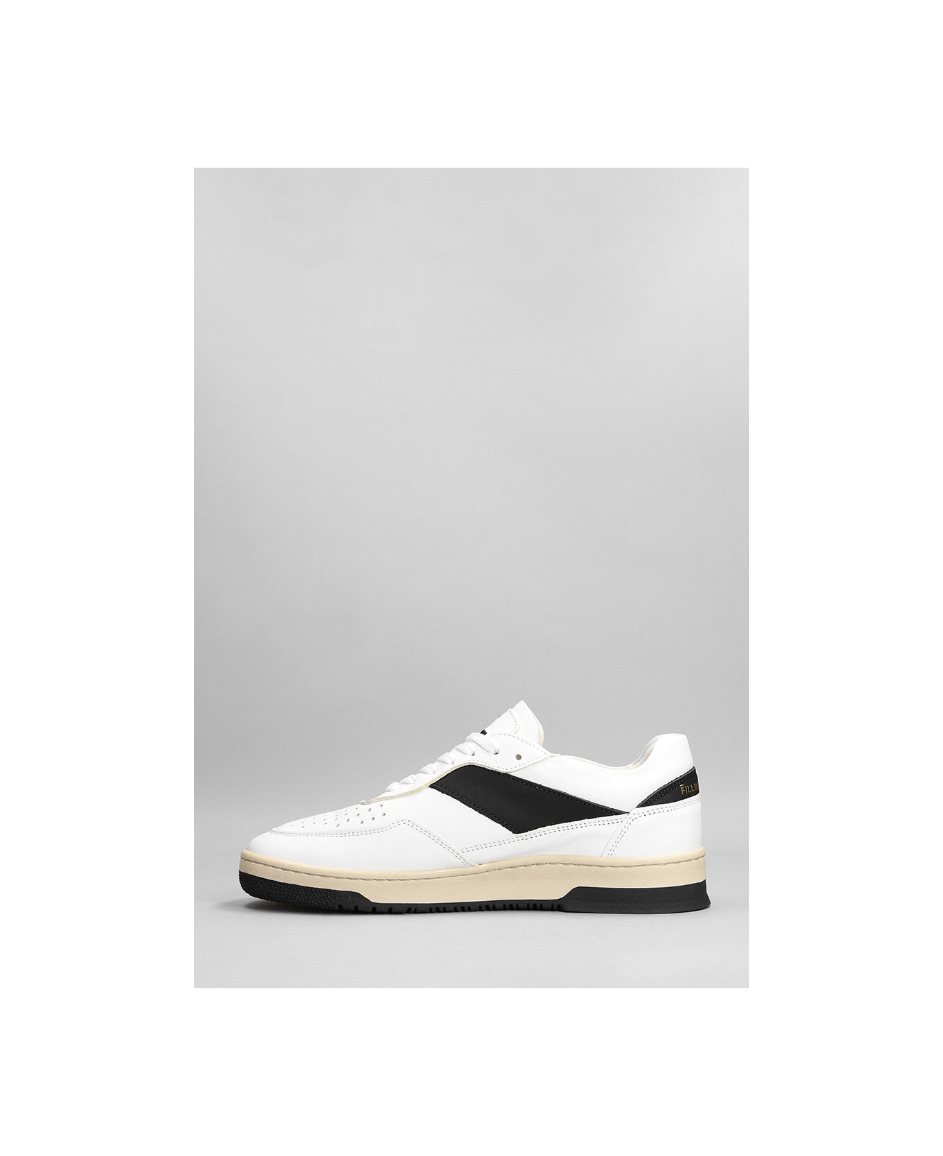 Filling Pieces Ace Spin Sneakers In White Leather - Multiple colors