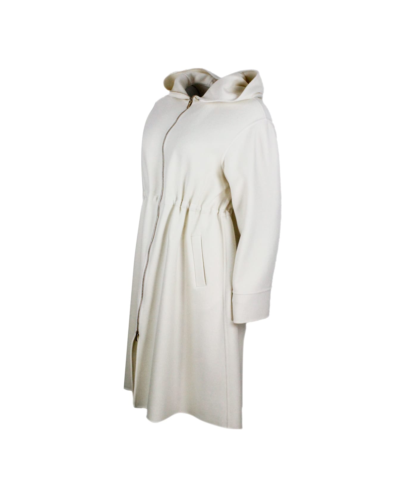Eleventy Coat - White