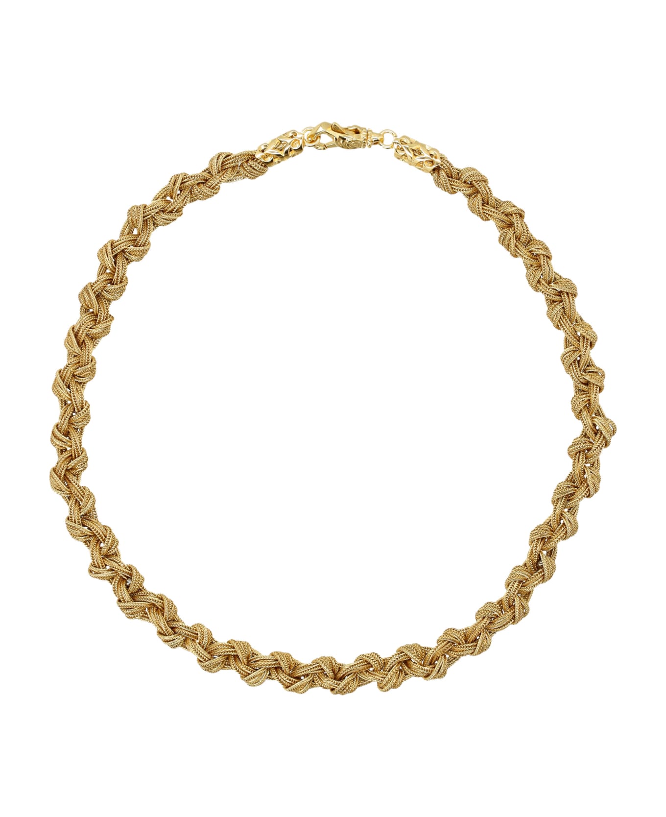 Emanuele Bicocchi New Rope Knot Necklace - GOLD ネックレス