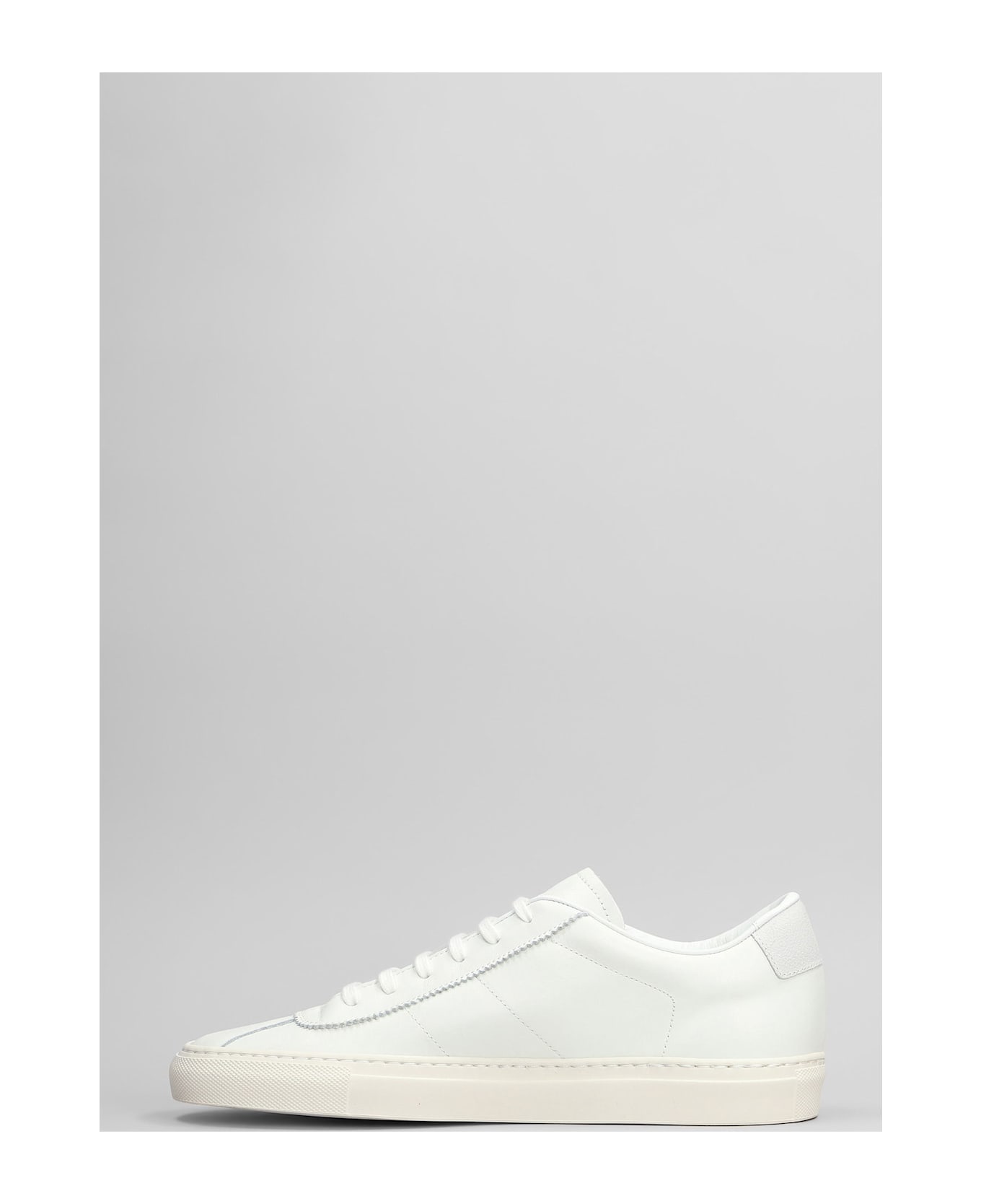 Common Projects Tennis Classic Sneakers In White Leather - white