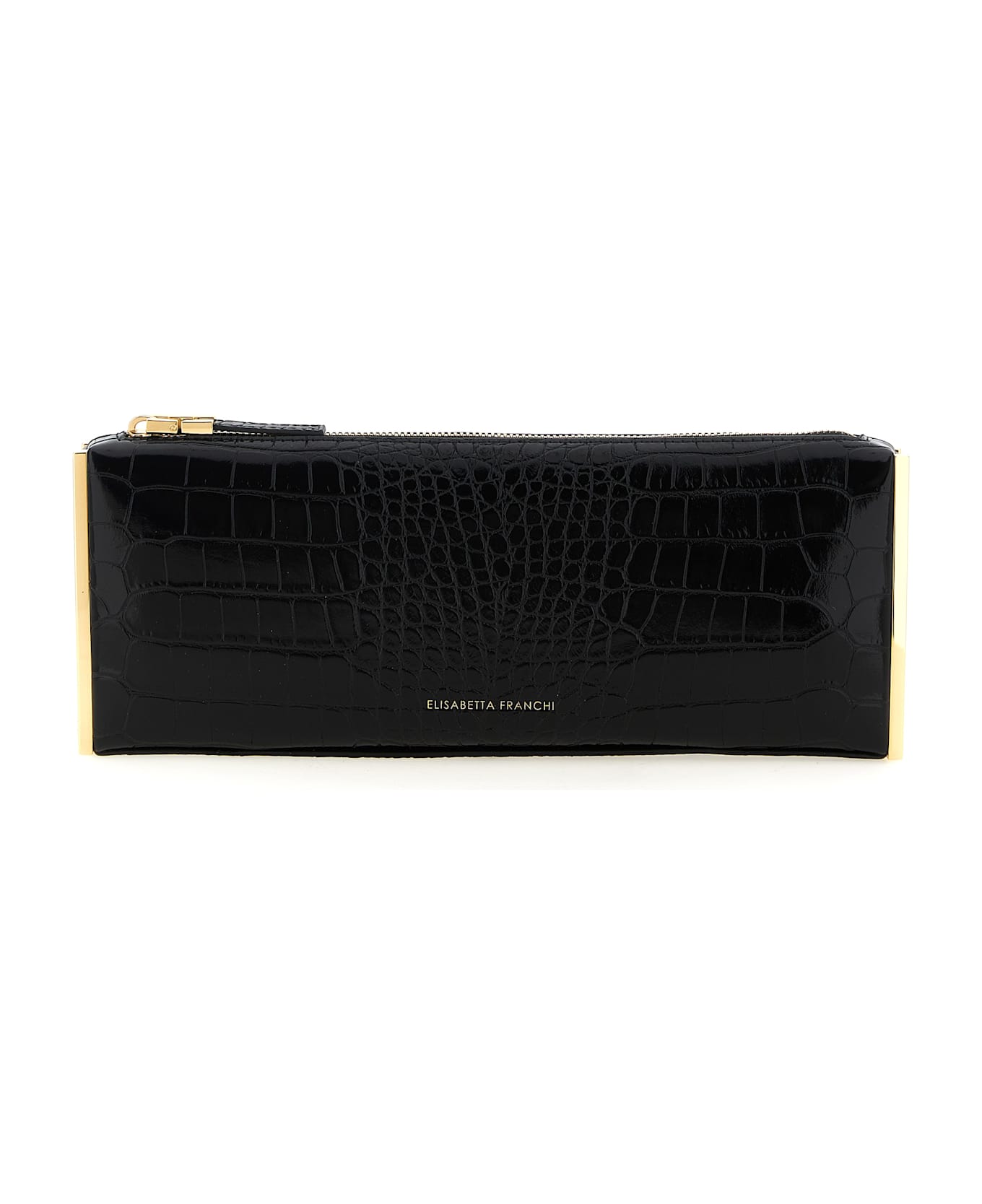 Elisabetta Franchi 
baguette
 Clutch - Black  