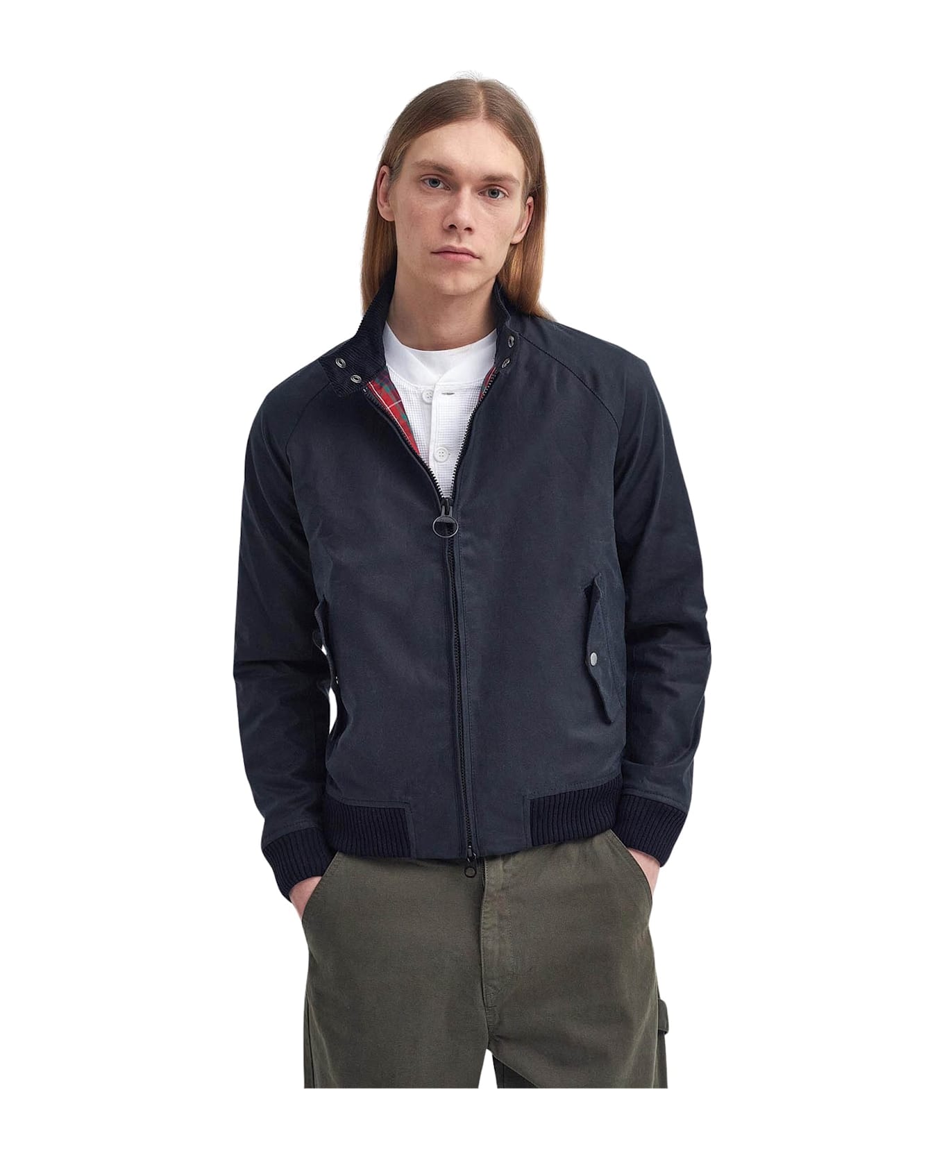 Baracuta Ba X Br Porton Wax - Navy
