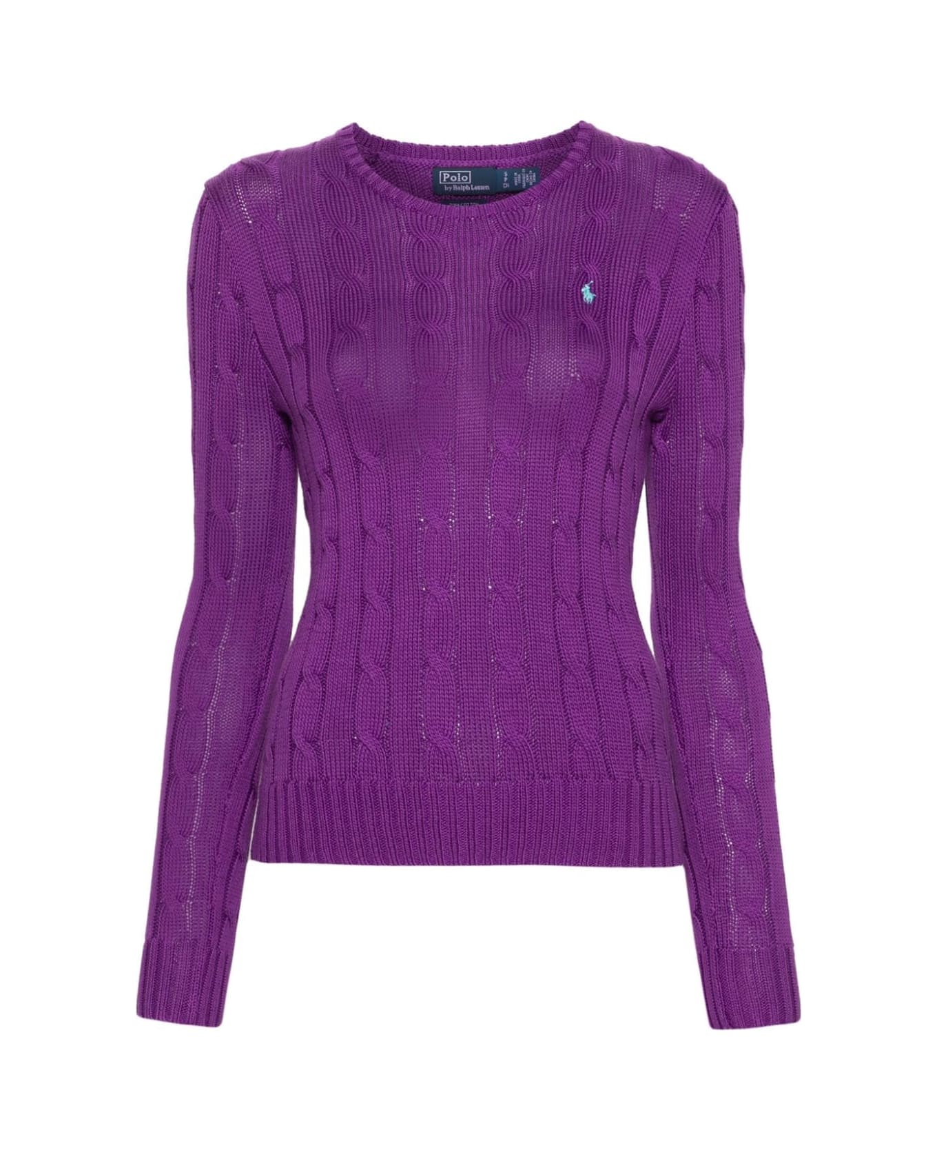 Polo Ralph Lauren Julianna Cable Sweater - Porpora