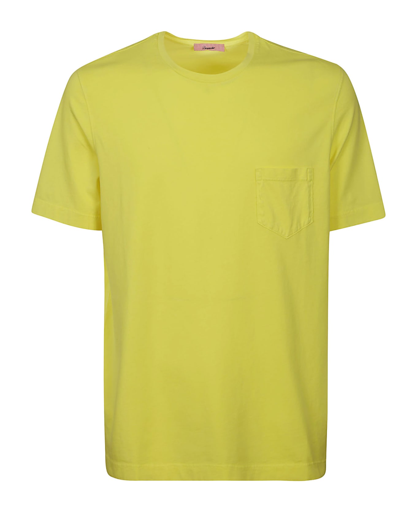 Drumohr Tshirt Pocket - Yellow