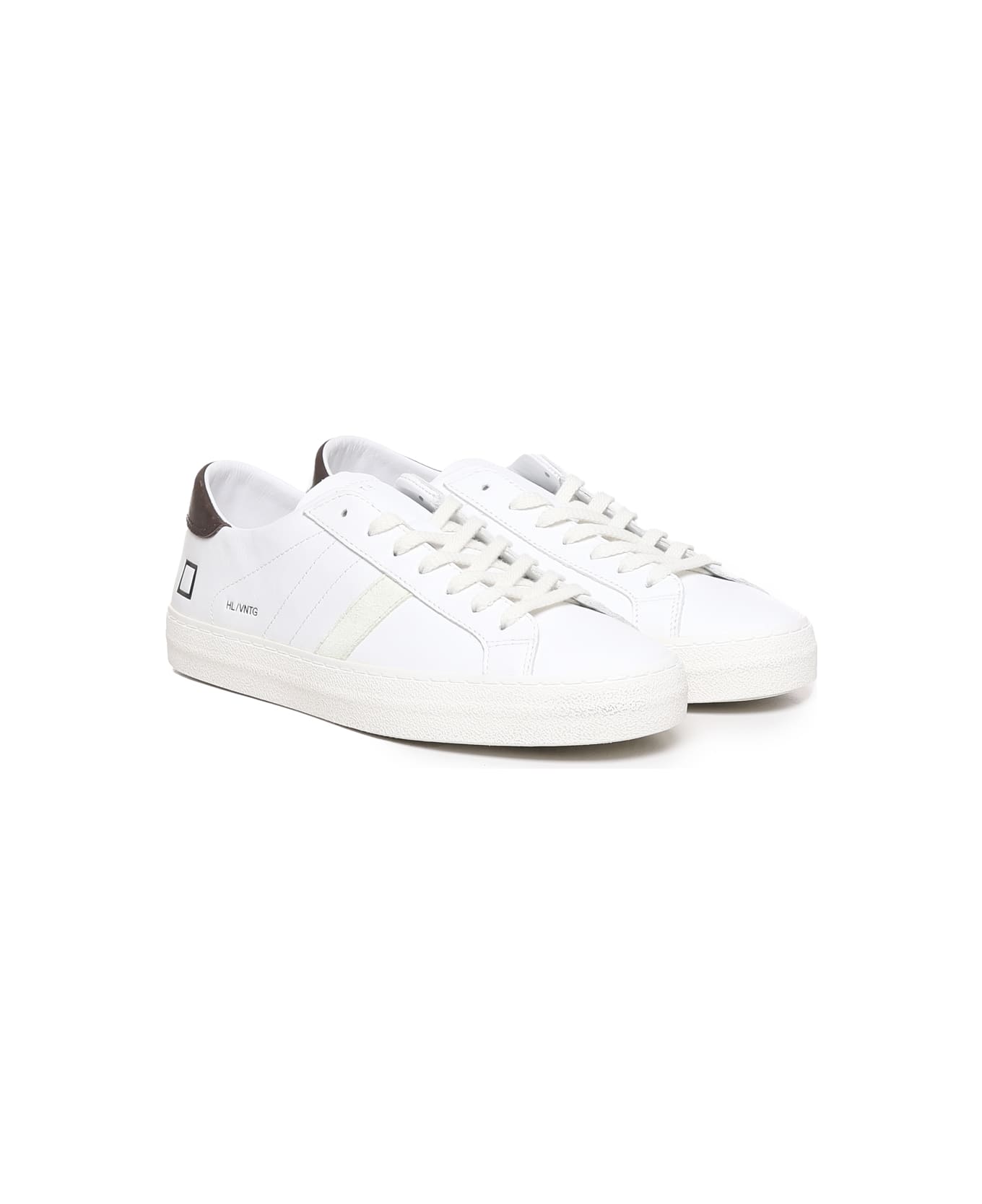 D.A.T.E. Vintage Hill Low Sneakers - White スニーカー
