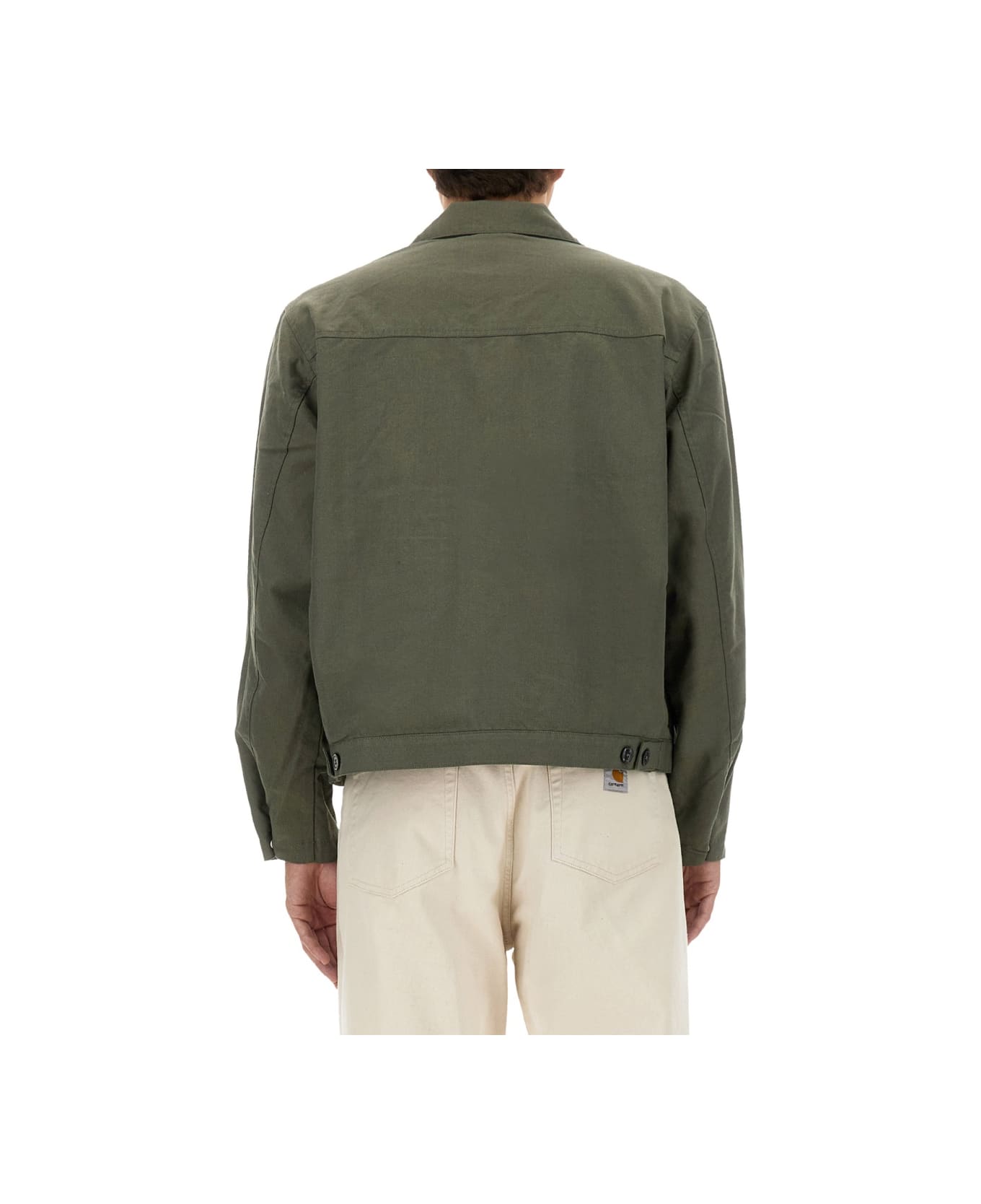 Obey Shirt Jacket - GREEN