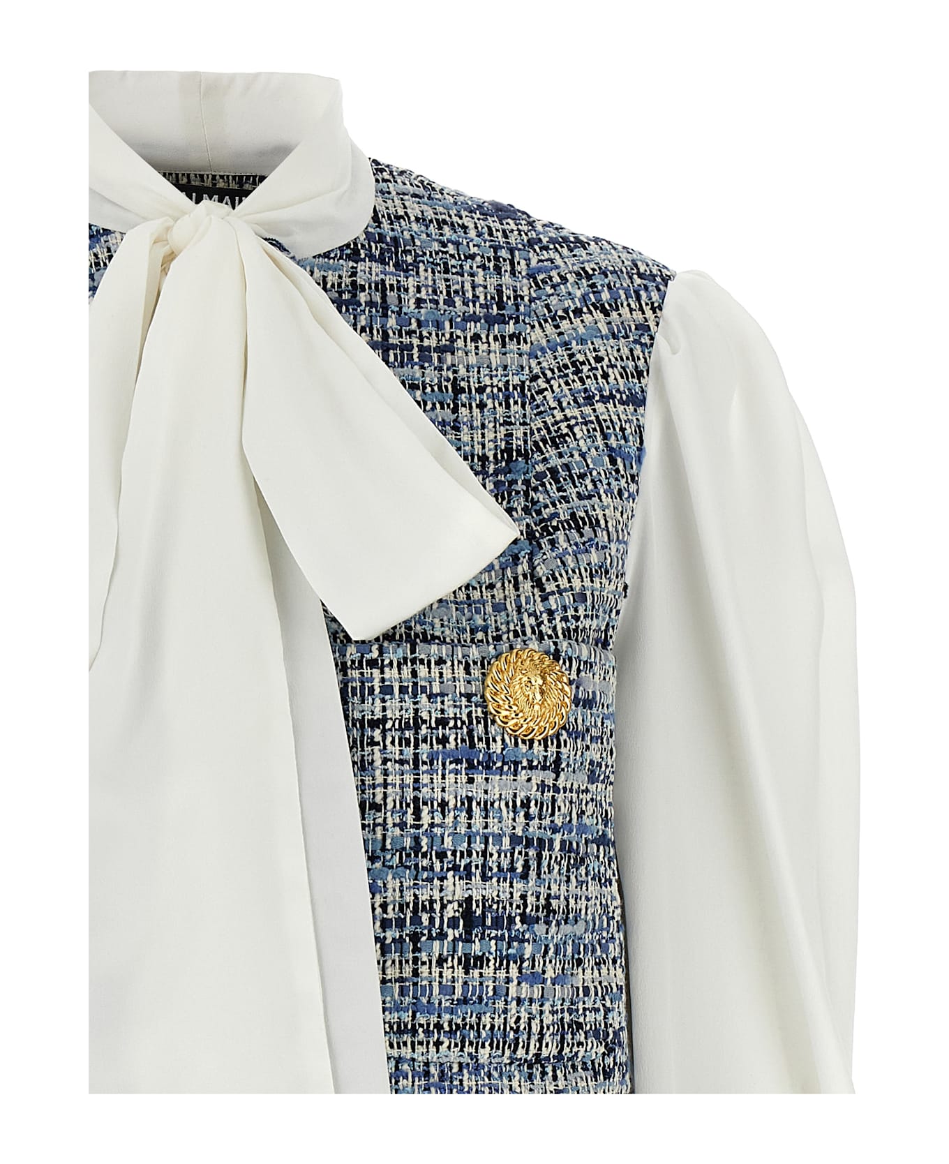 Balmain Tweed Shirt - Multicolor