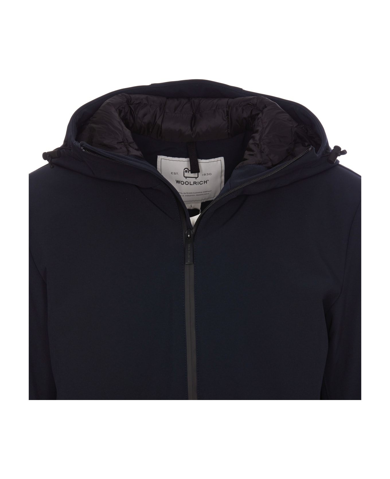 Woolrich Pacific Soft Shell Down Jacket - NAVY