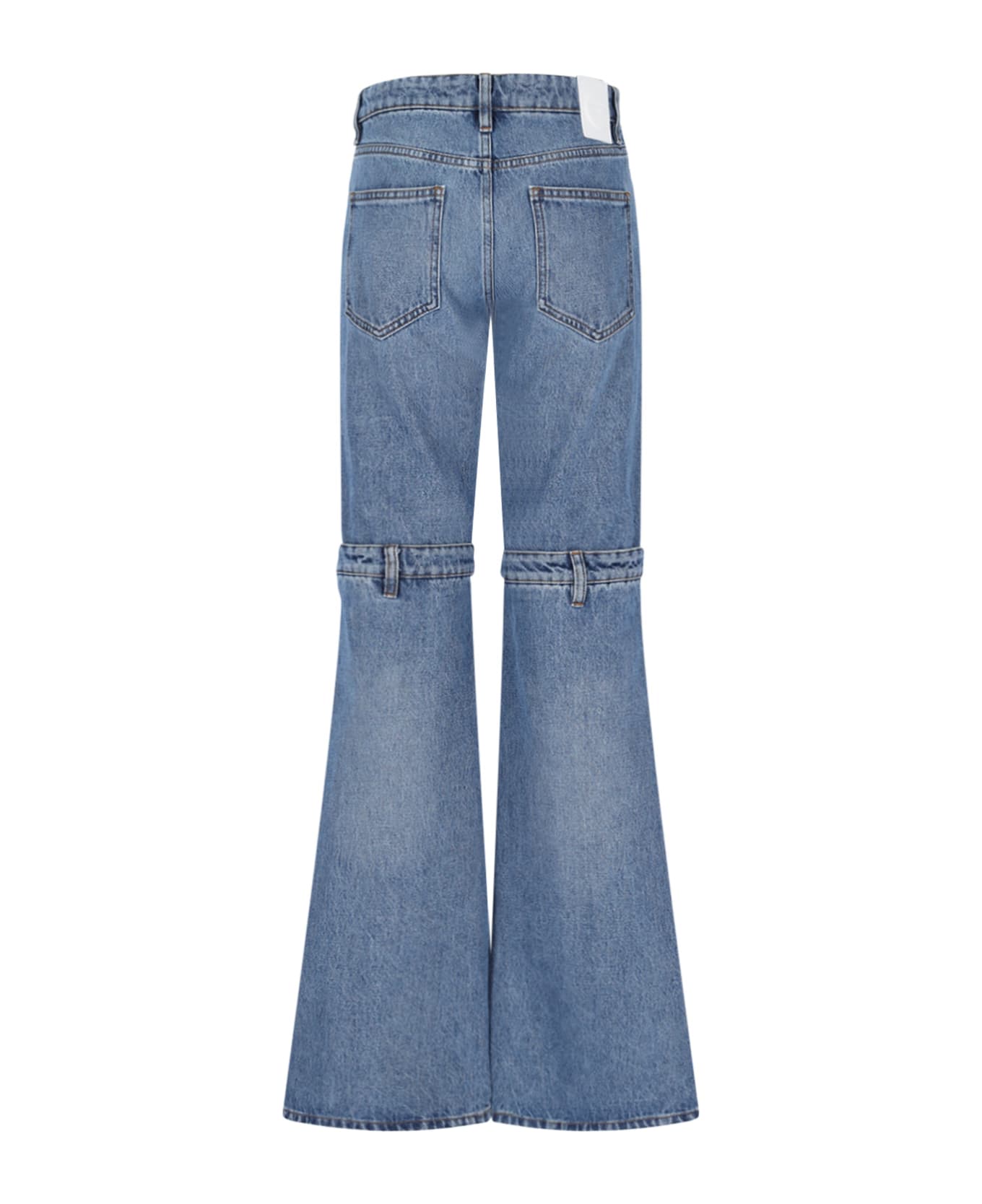 Coperni 'open Knee' Jeans - WASHED BLUE デニム