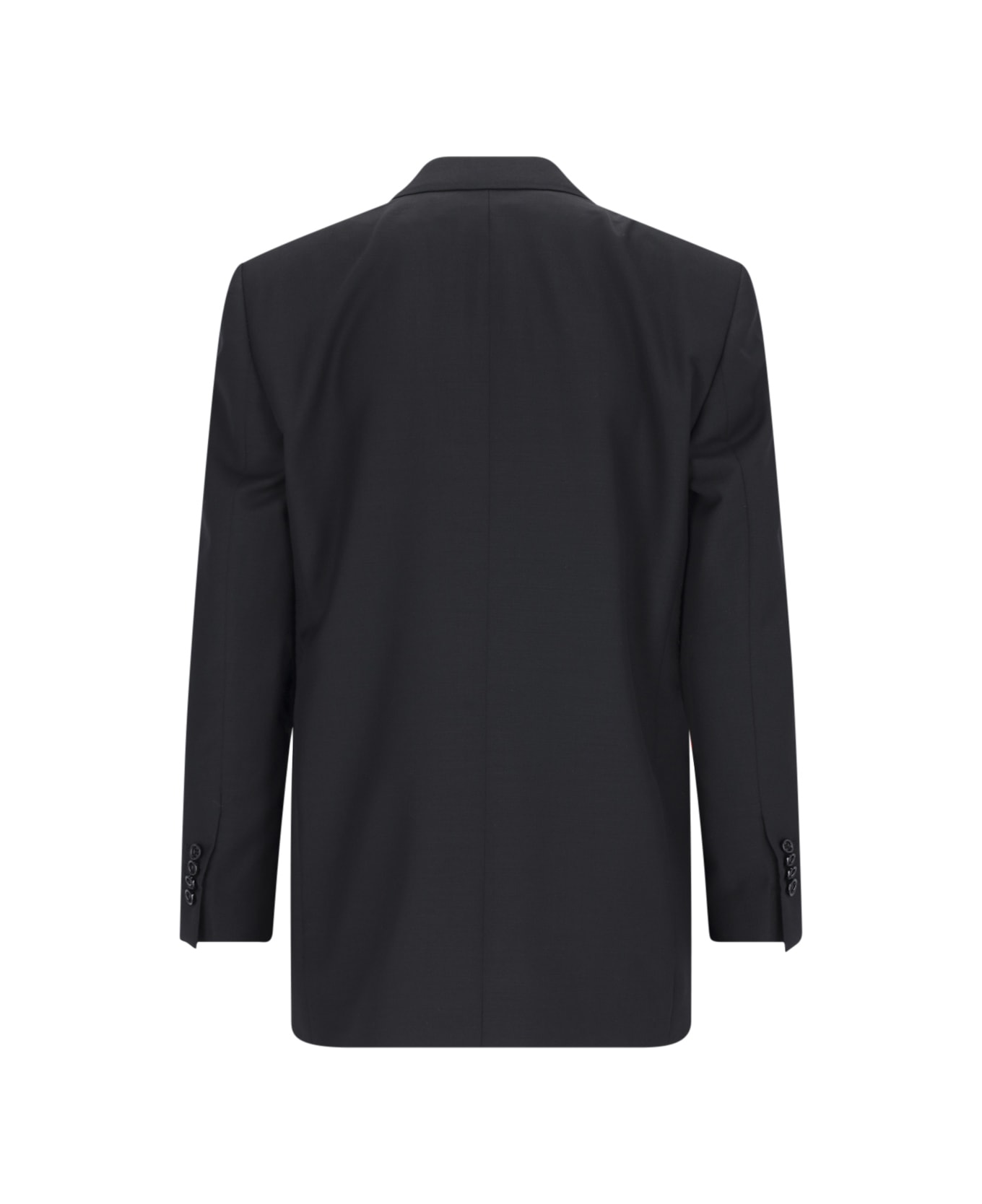 Lardini Double-breasted Suit - Black  