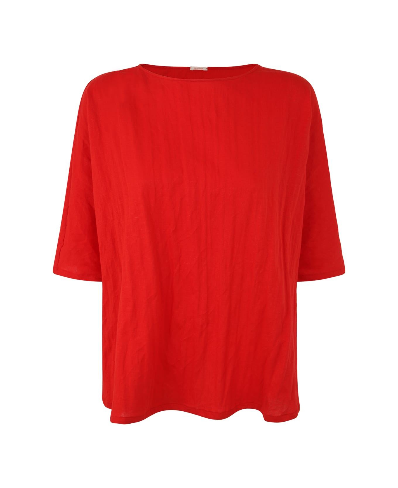 apuntob 3/4 Sleeves Boat T-shirt - Poppy Tシャツ