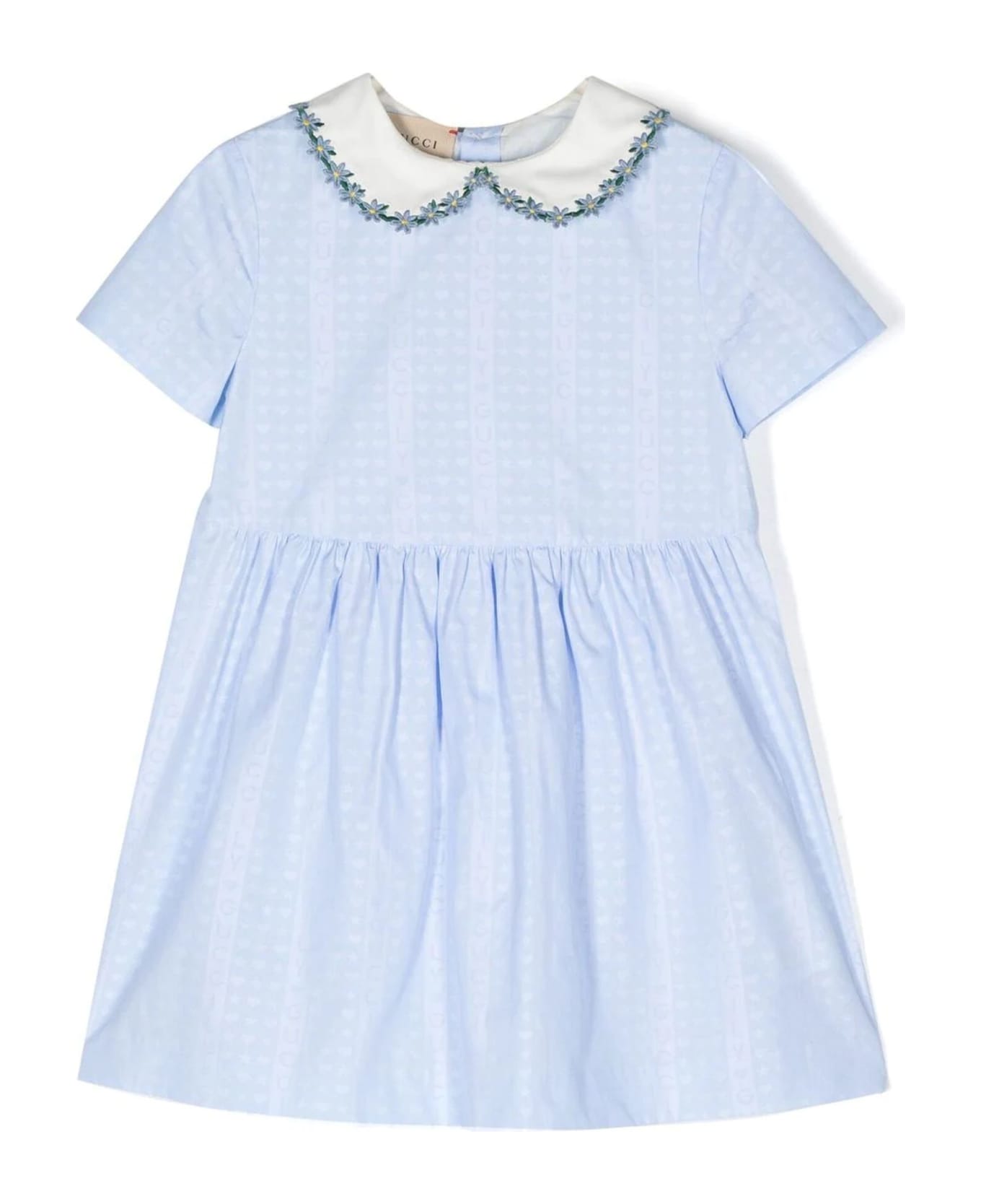 Gucci Kids Dresses Clear Blue - Clear Blue ワンピース＆ドレス