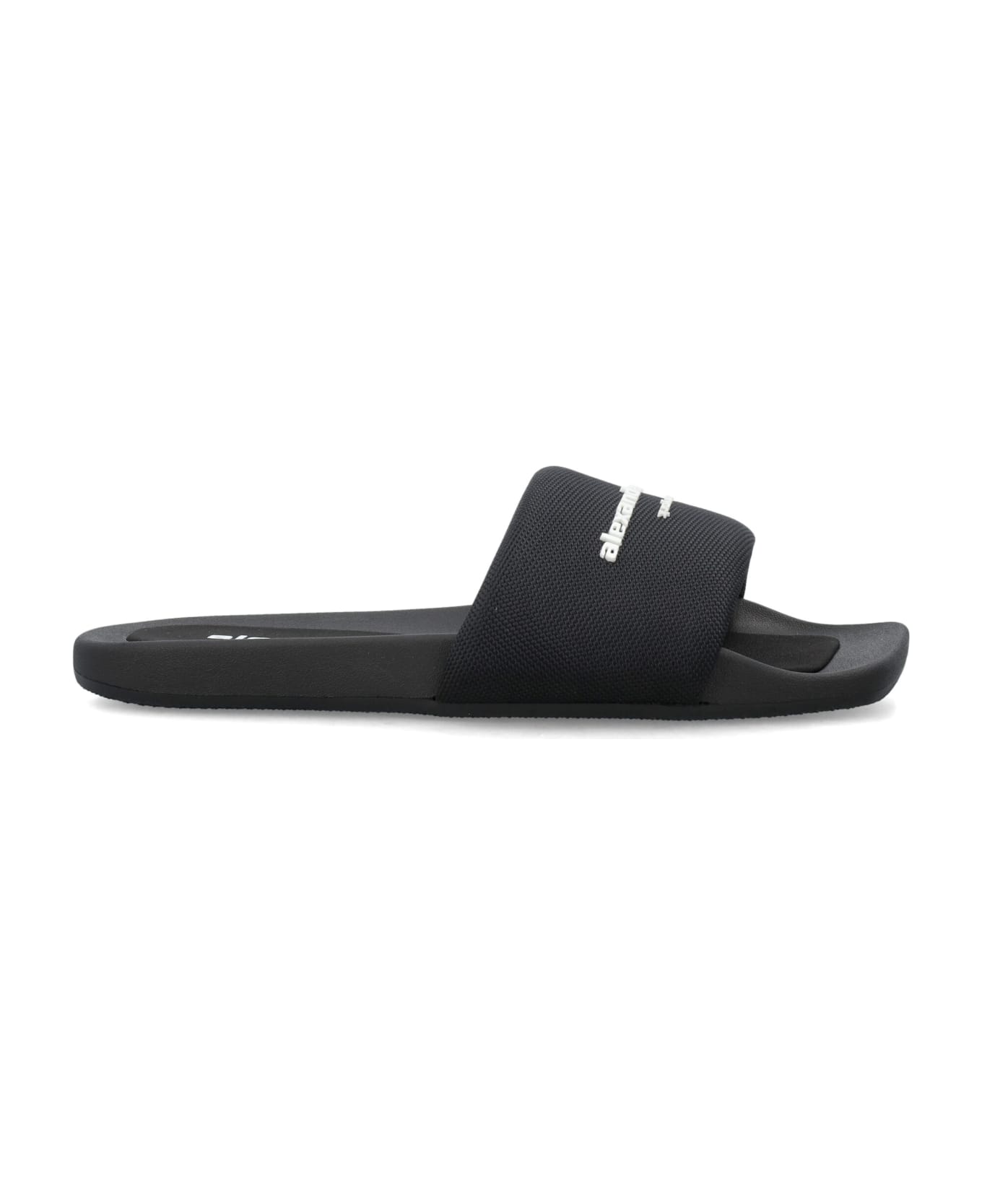 Alexander Wang Nylon Slides - black