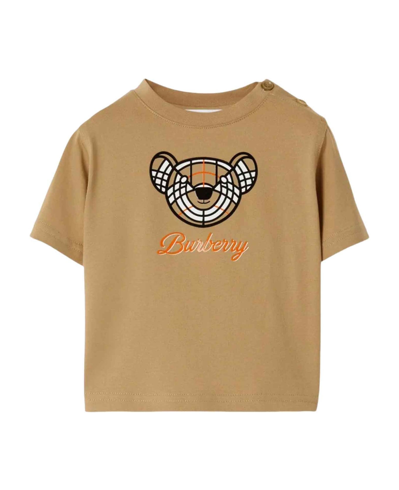 Burberry Beige T-shirt Baby Girl - Beige Tシャツ＆ポロシャツ