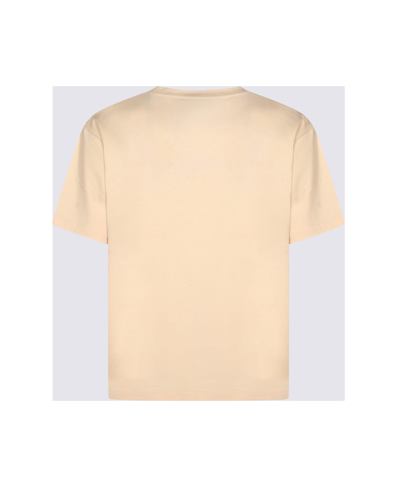 Valentino Beige Cotton T-shirt - burro