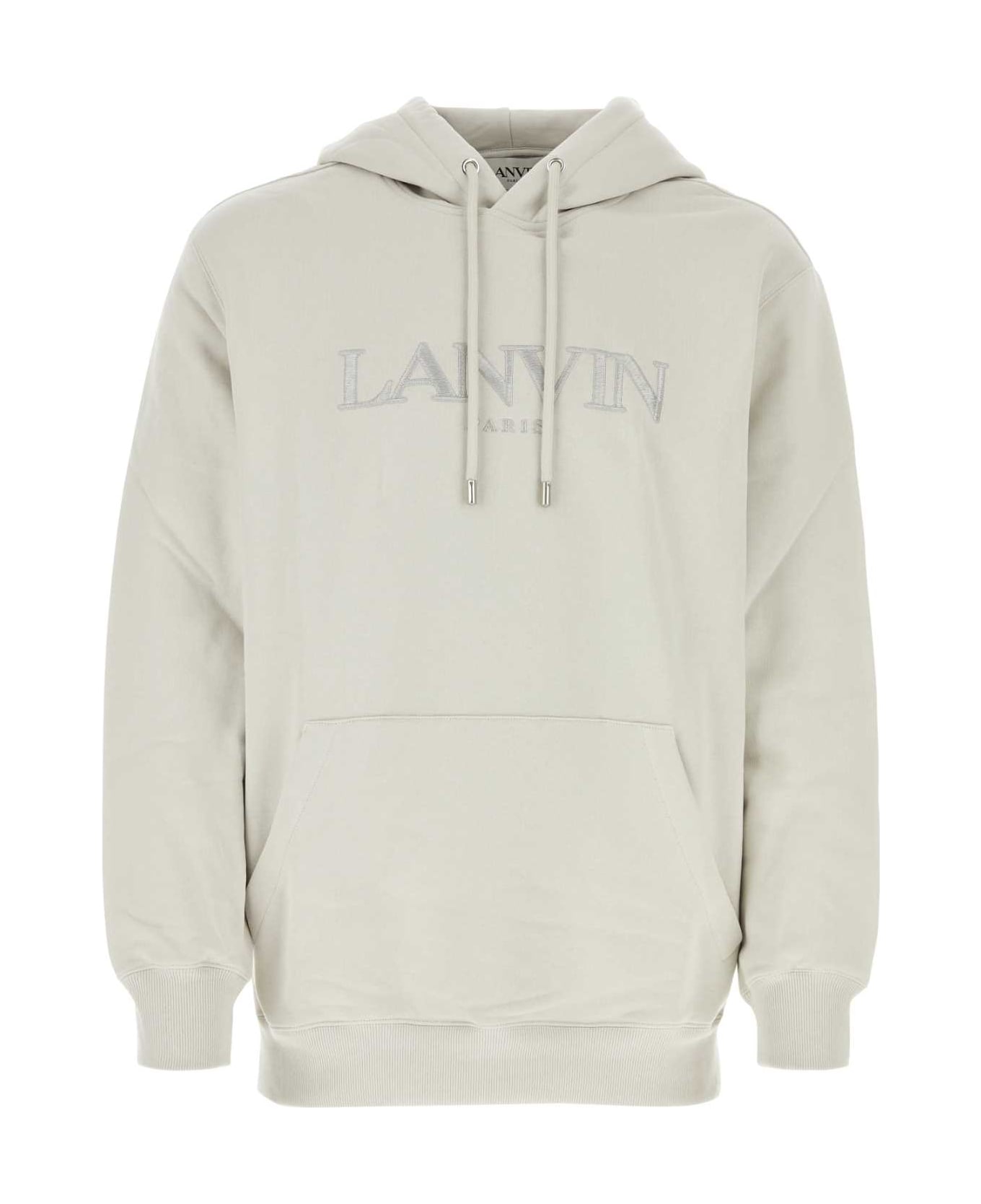 Lanvin Chalk Cotton Sweatshirt - MASTIC
