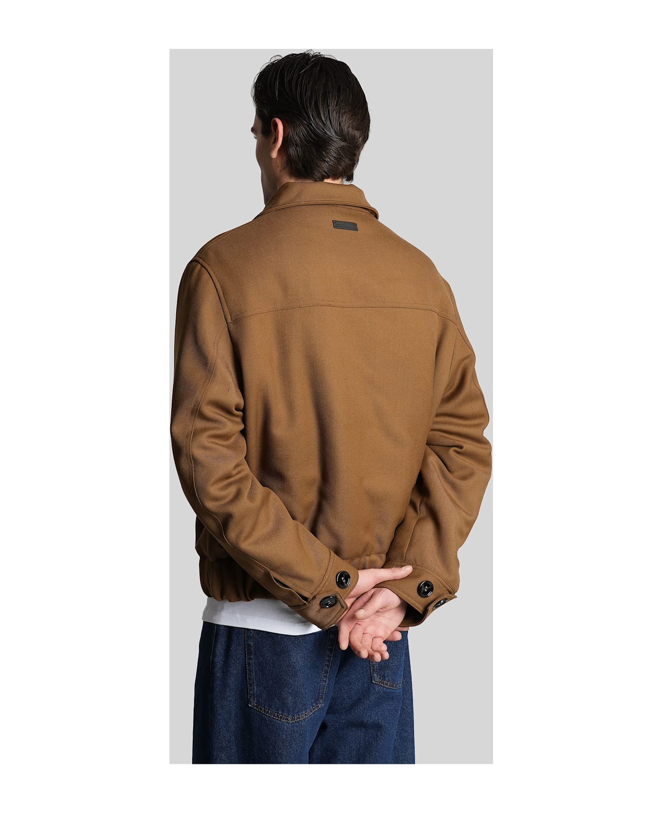 Ami Alexandre Mattiussi In Brown Wool - brown