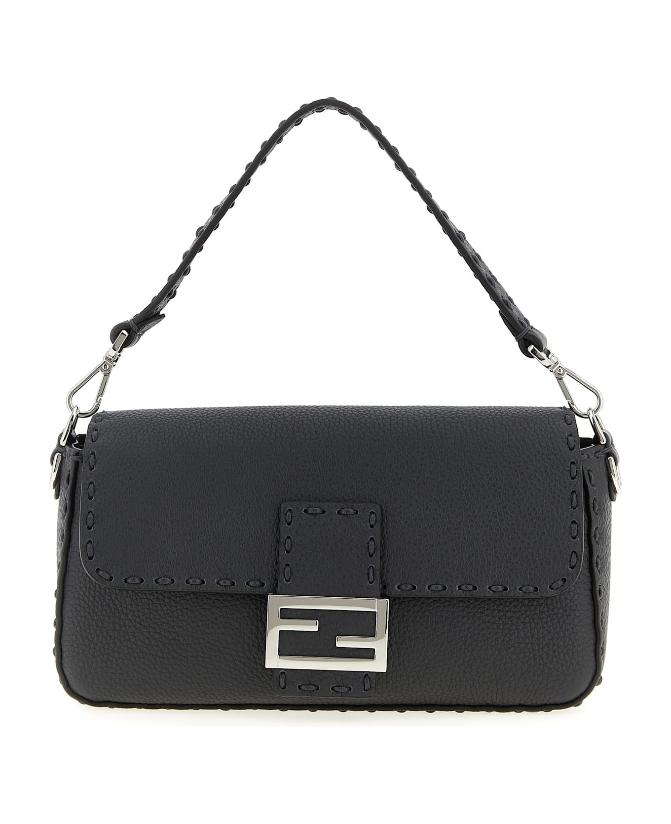 Fendi 
baguette
 Shoulder Bag - Gray
