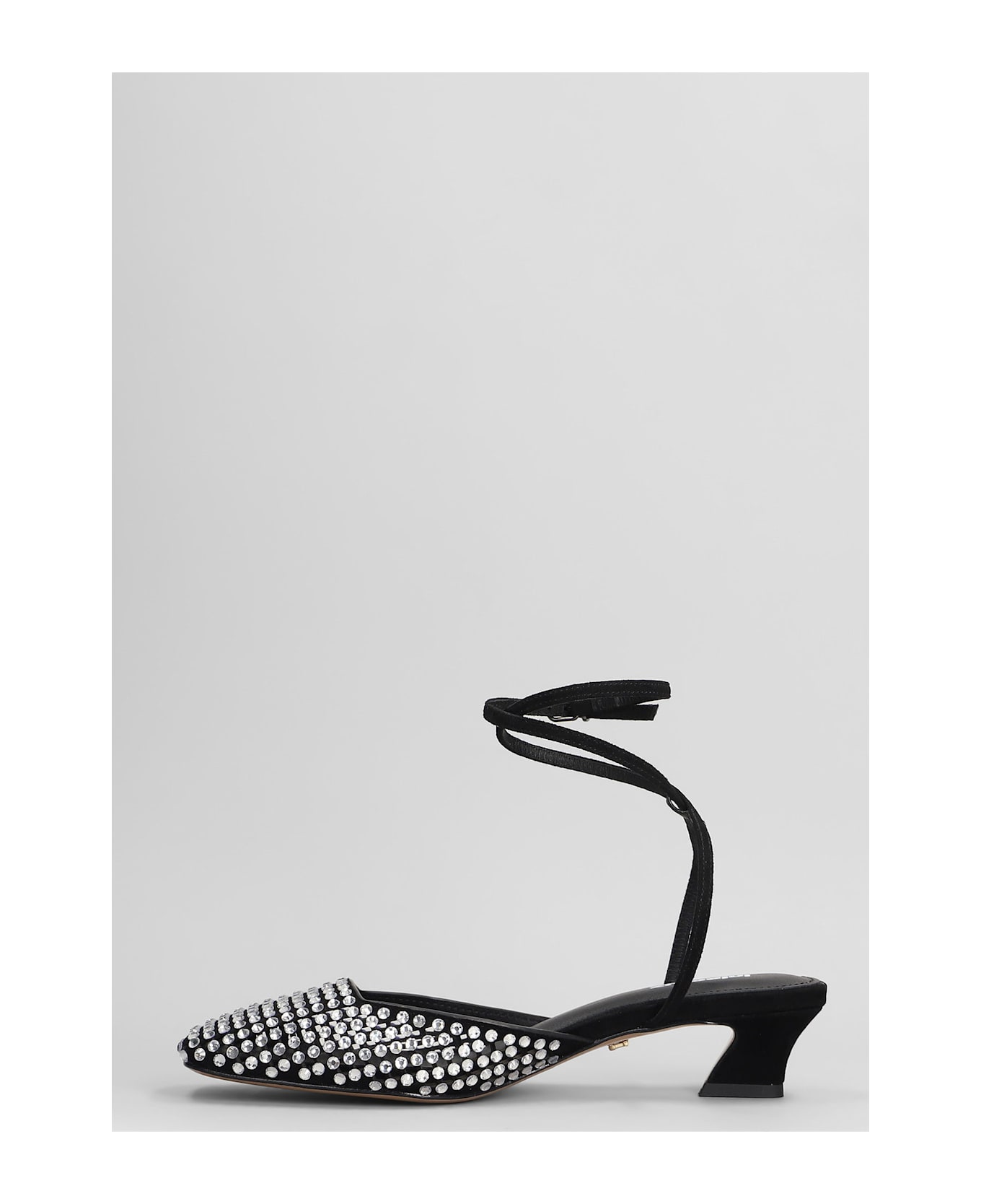 Lola Cruz Pia Pumps In Black Suede - black ハイヒール