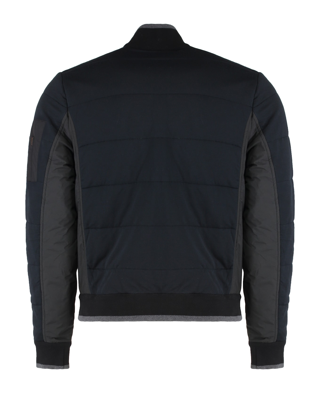 Moorer Corbin Full Zip Hoodie - black