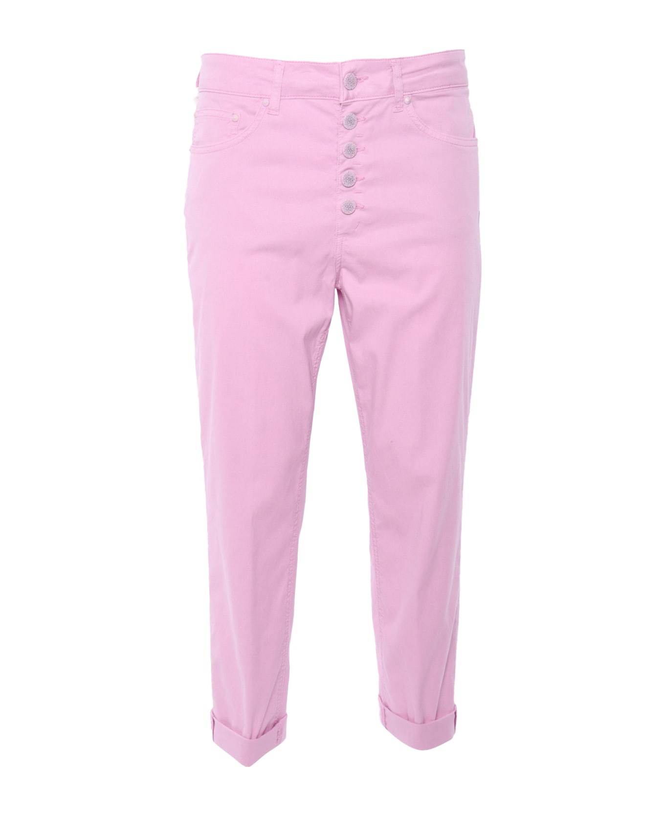 Dondup Pink High-waisted Jeans - PINK