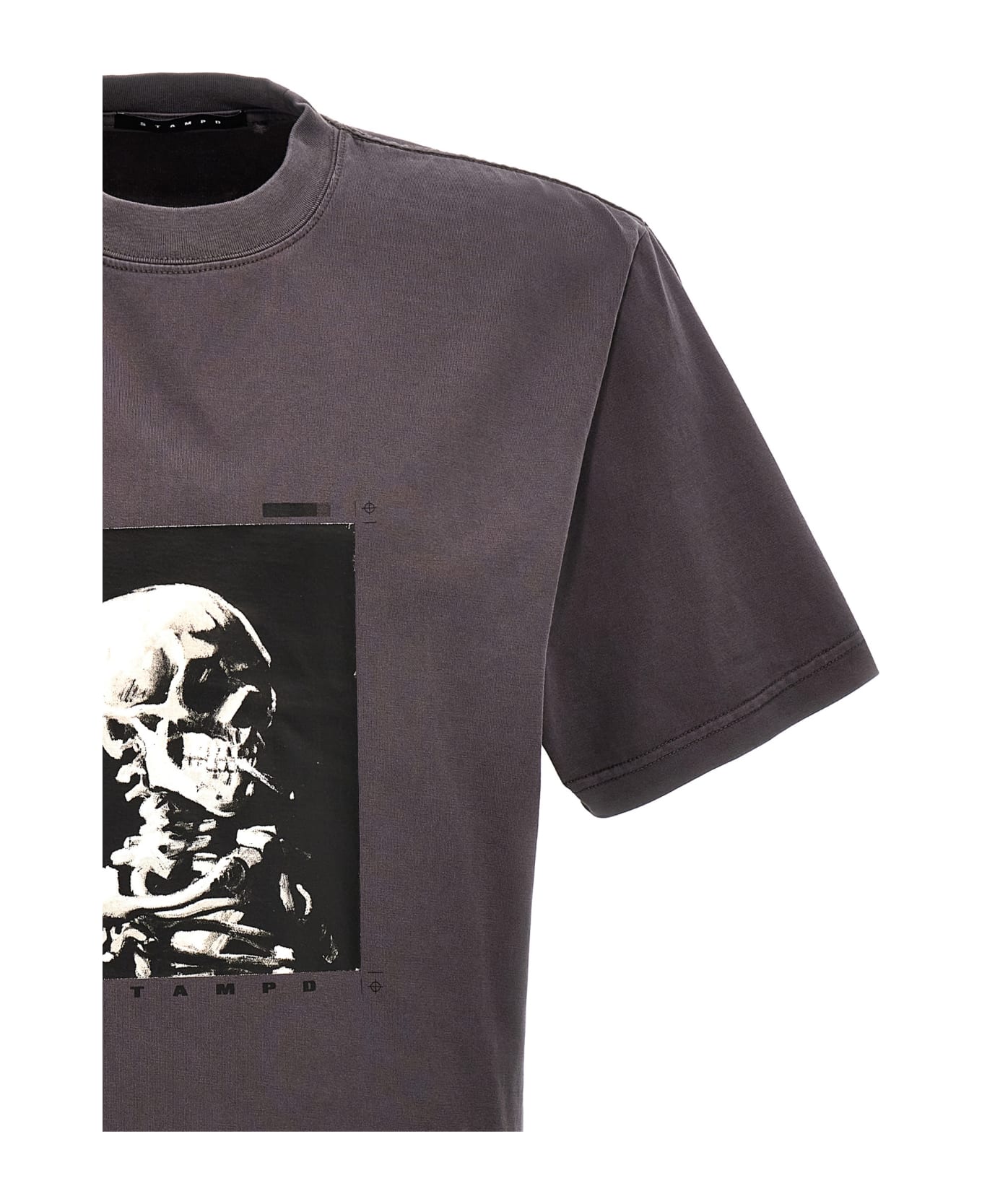 Stampd 'skeleton Garment' T-shirt - Gray シャツ