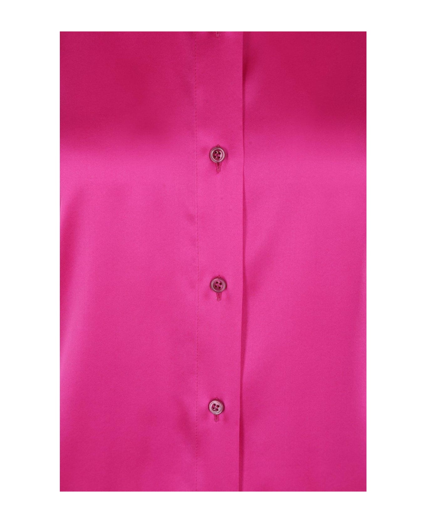 Tom Ford Buttoned Long-sleeved Shirt - Fuchsia シャツ