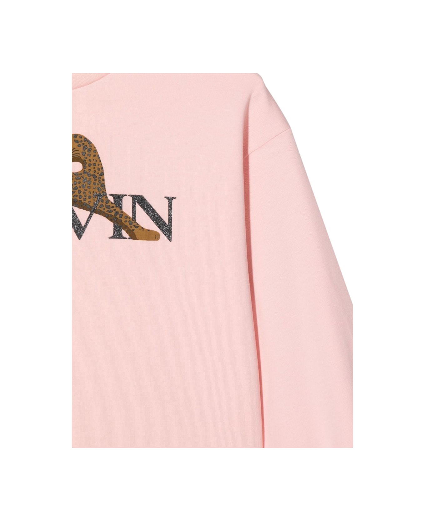 Lanvin Logo Crewneck Sweatshirt - PINK ニットウェア＆スウェットシャツ