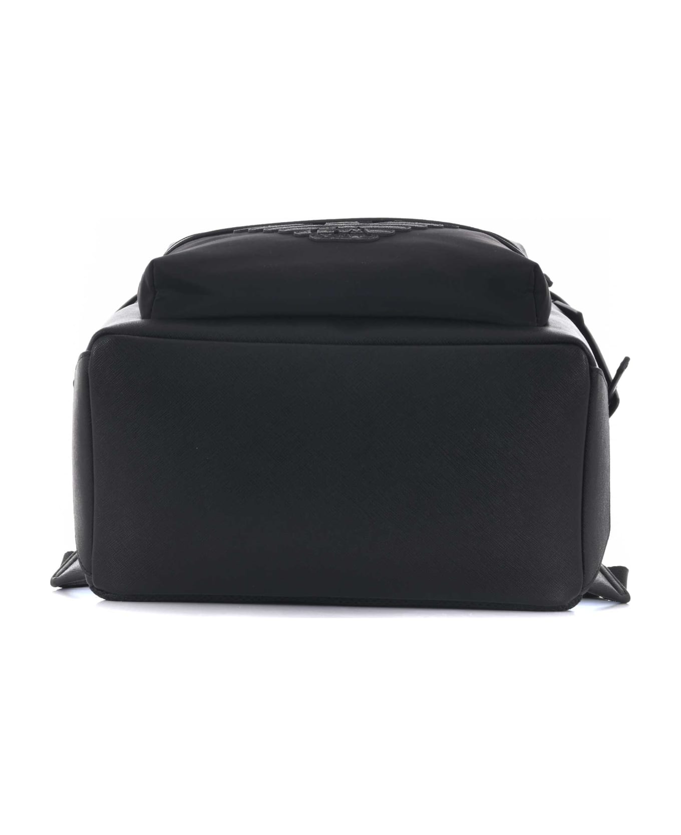 Emporio Armani Backpack From The 'sustainable' Collection - Nero
