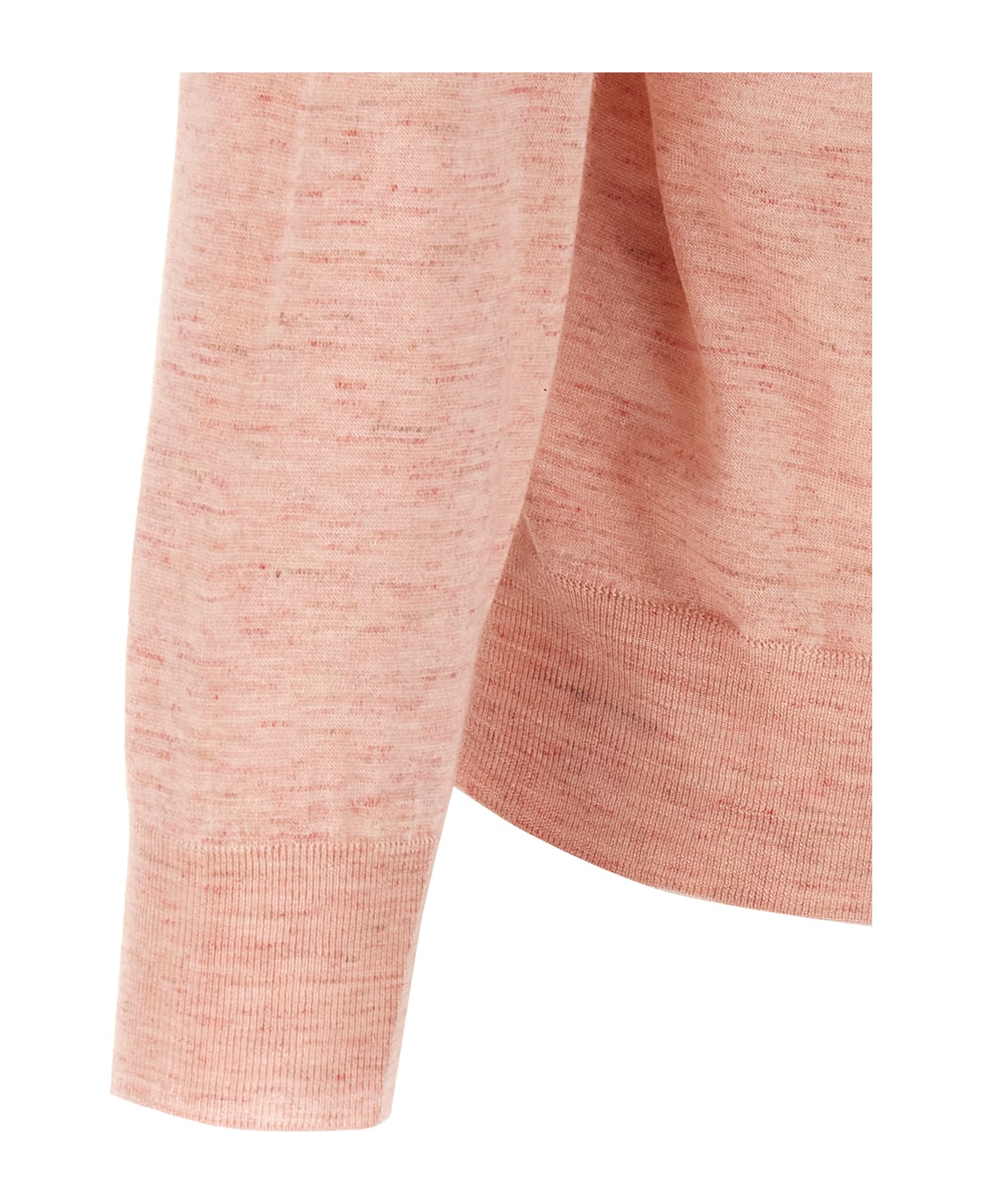 Brunello Cucinelli Melange Effect Sweater - Pink