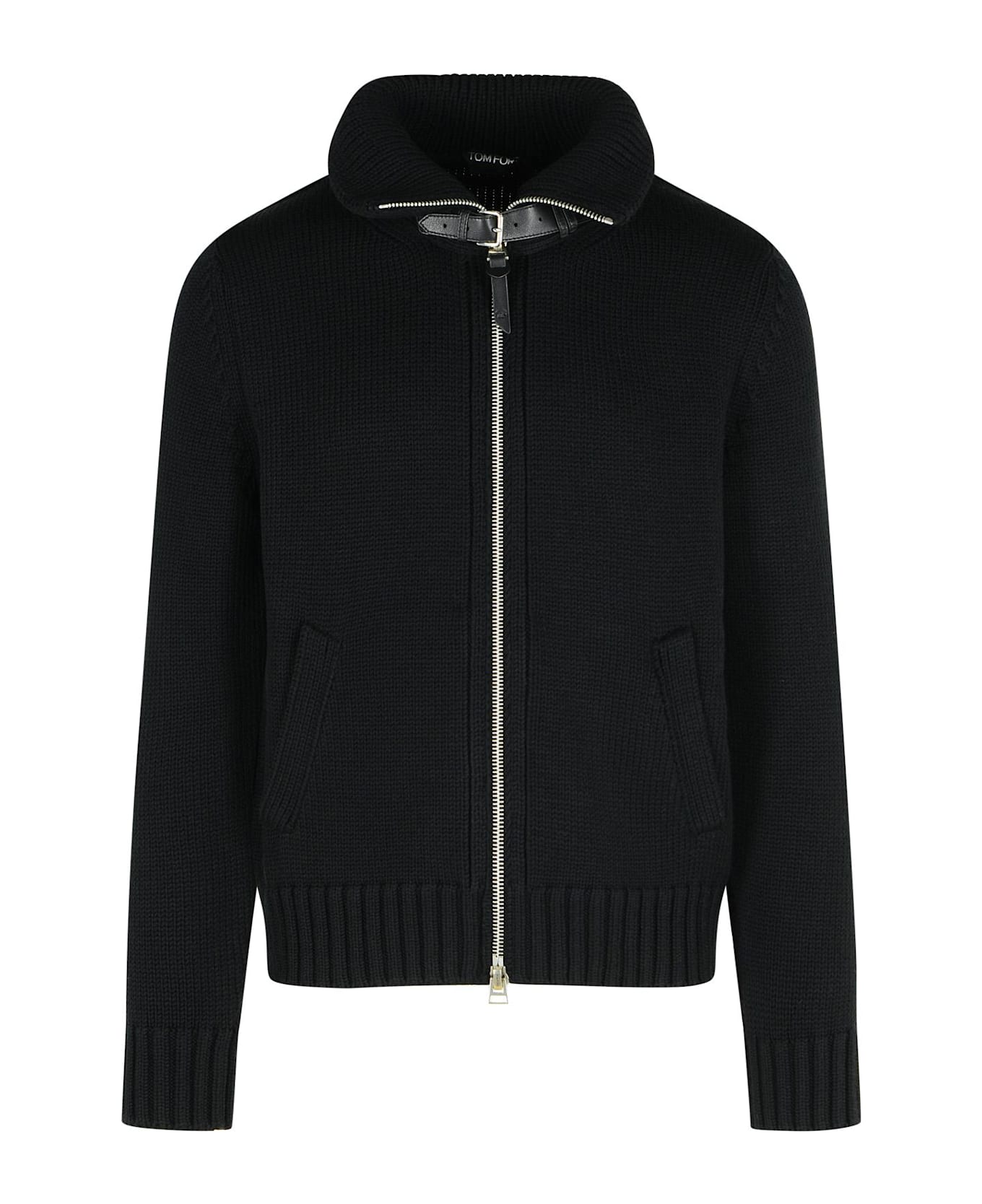 Tom Ford Black Wool Sweater - Black