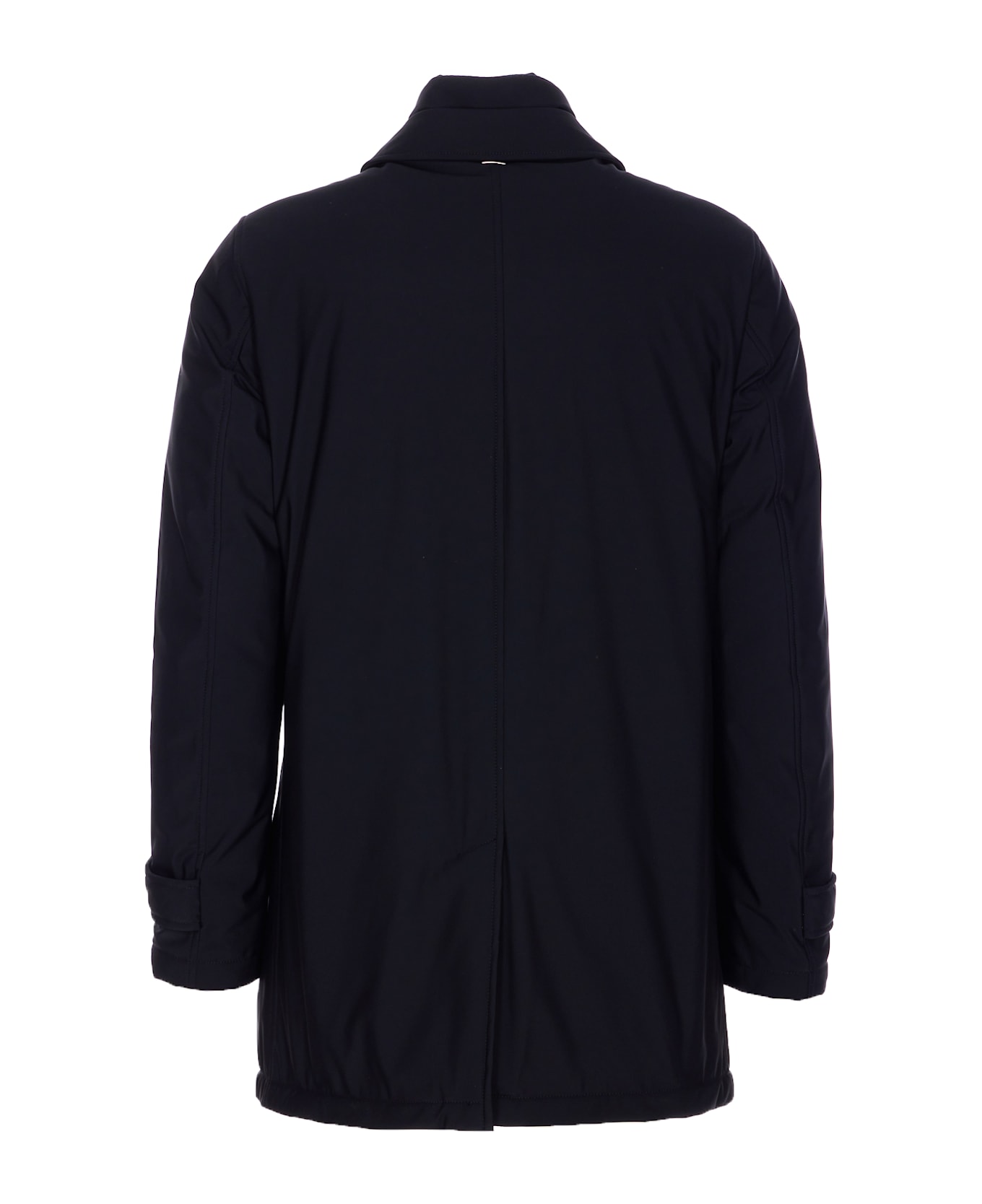 Herno Padded Raincoat - BLU NAVY