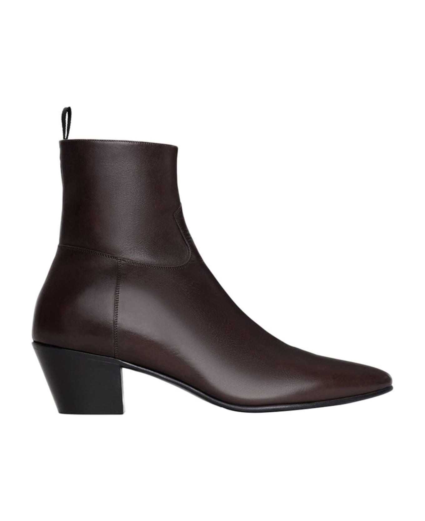 Celine Leather Boots - Brown ブーツ