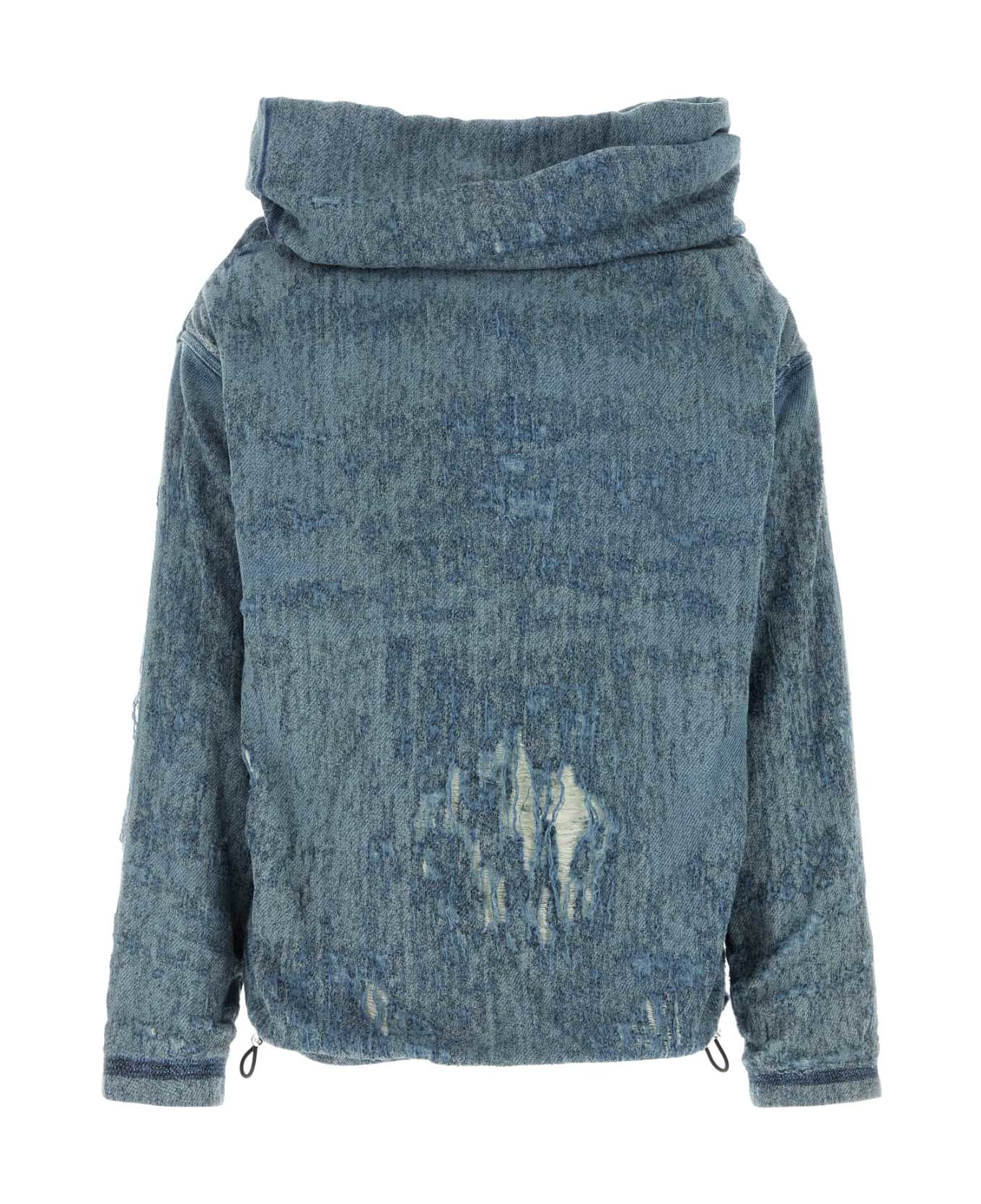 Diesel Stretch Denim Sweatshirt - 01
