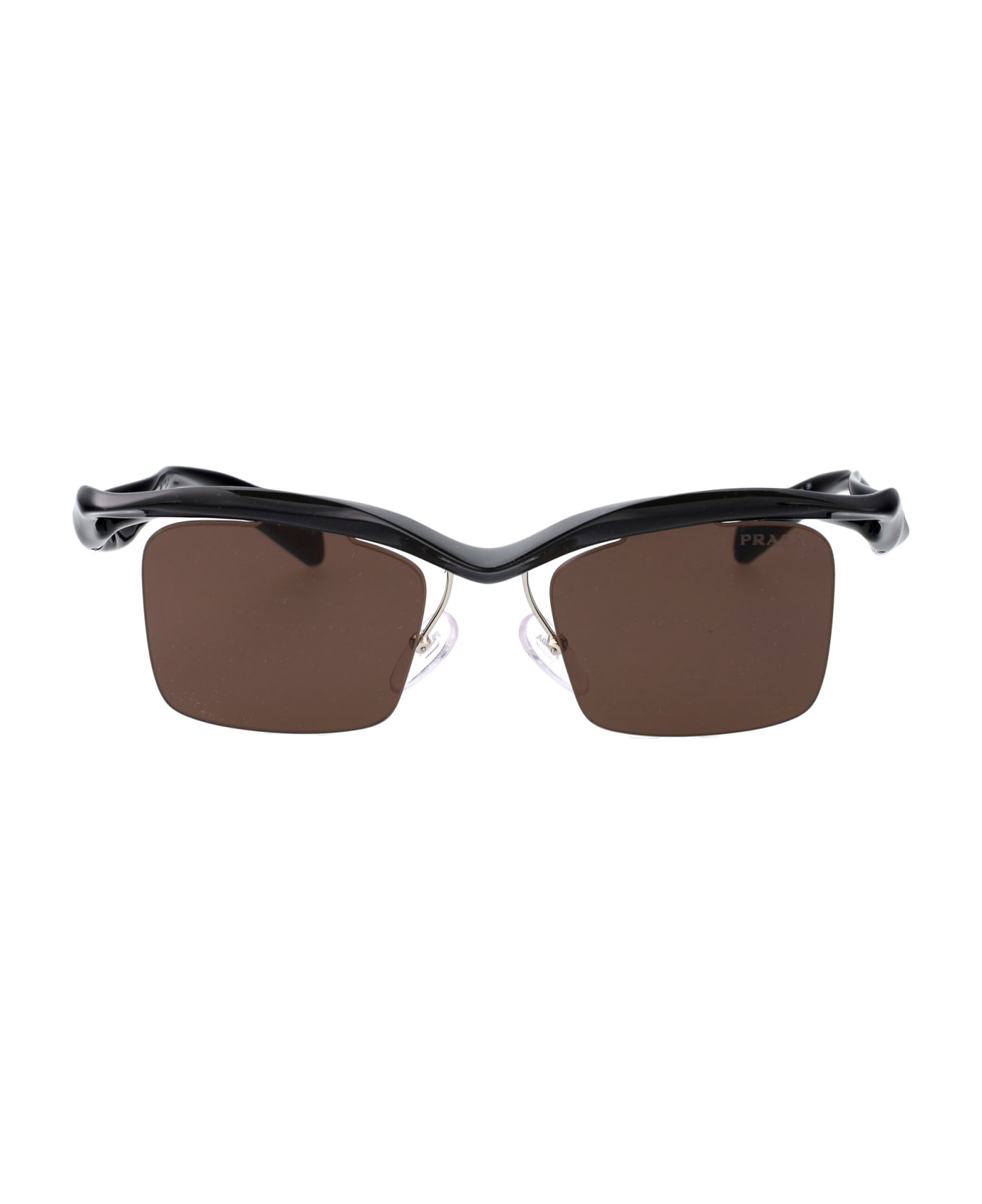 Prada Eyewear 0pr A15s Sunglasses - 1AB8C1 Black