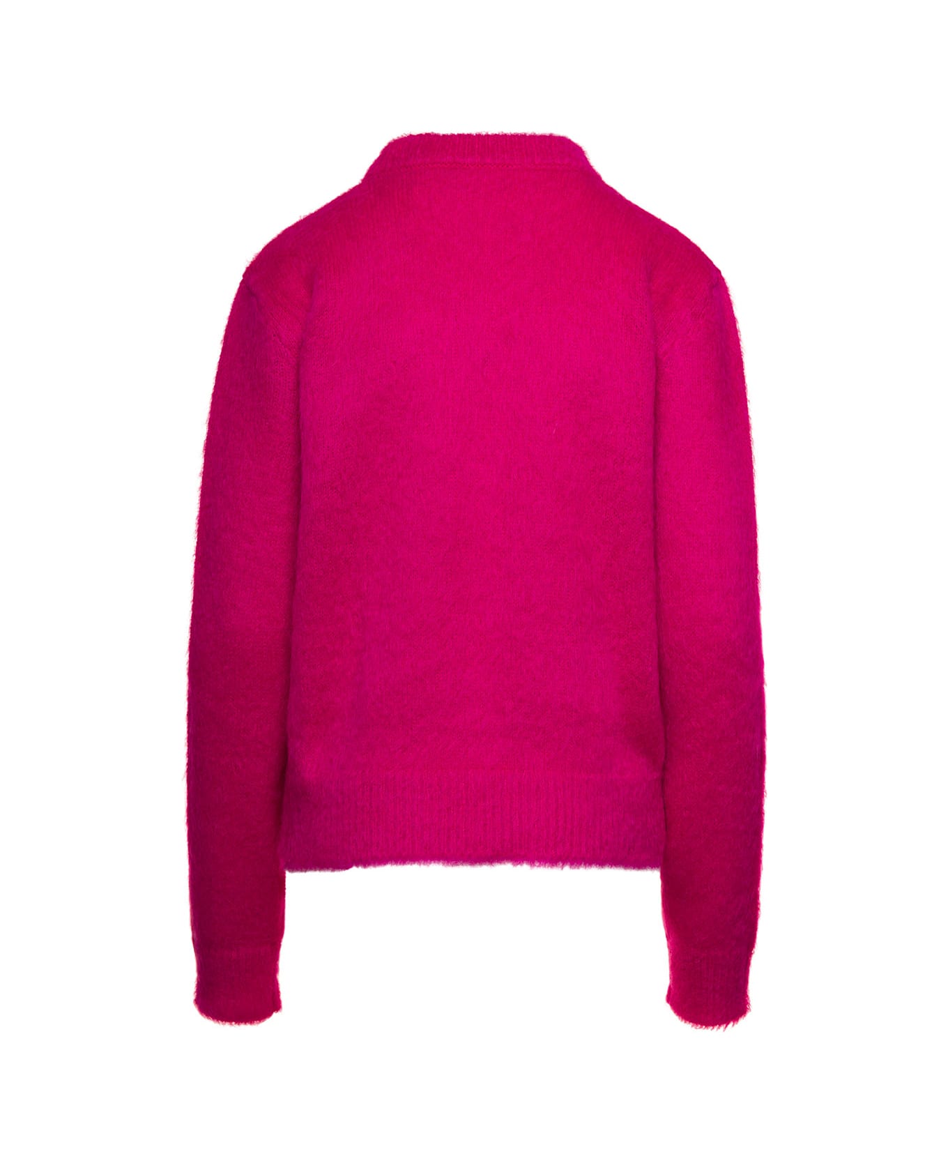 Balmain Brushed Mohair Pullover - Pink