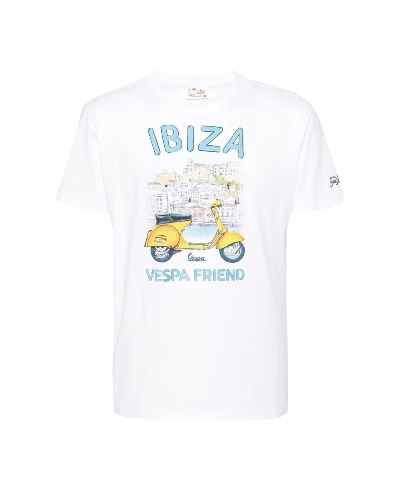 MC2 Saint Barth Cotton Classic T-shirt - N Ibiza Vespa