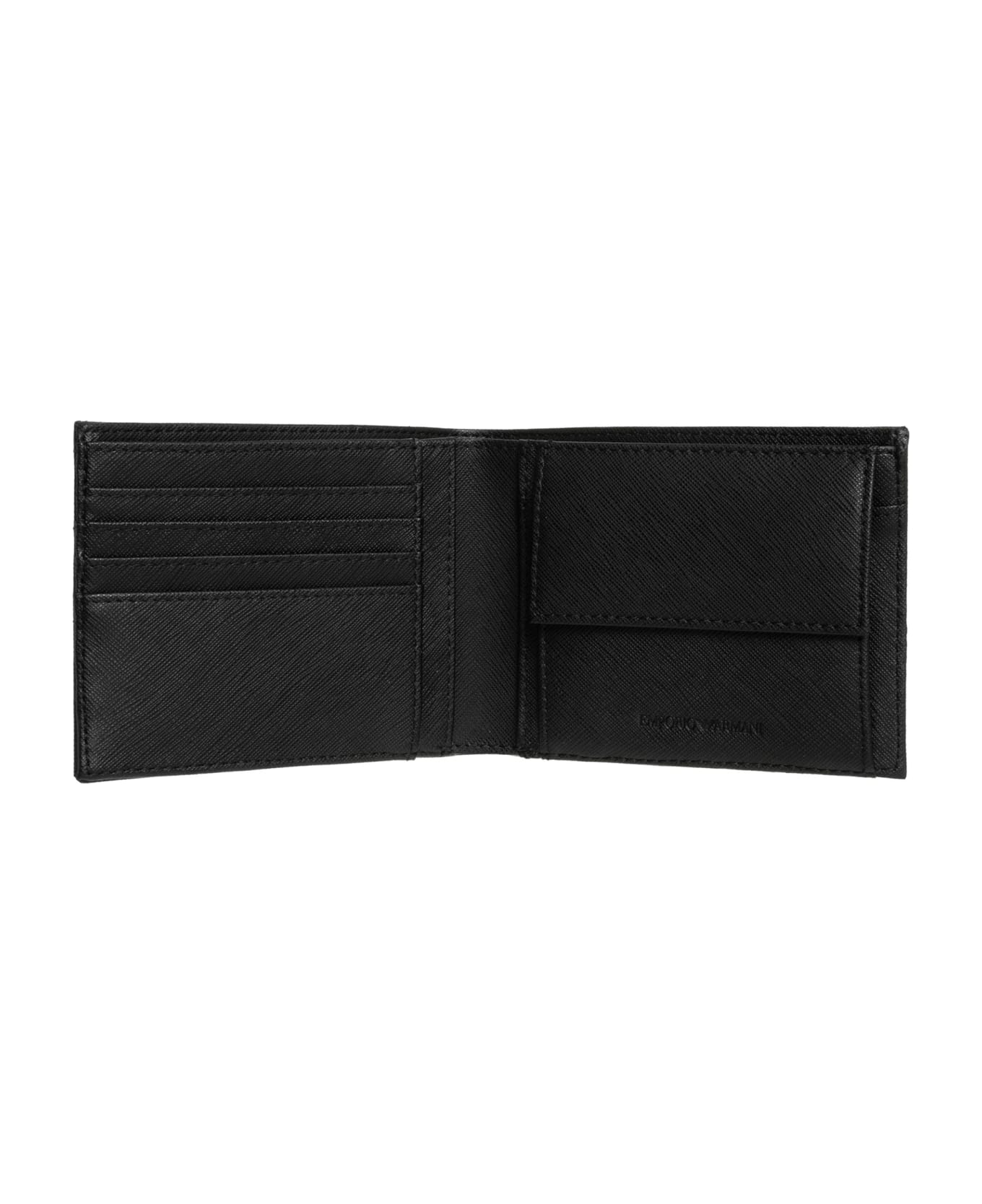 Emporio Armani Wallet - Black 財布