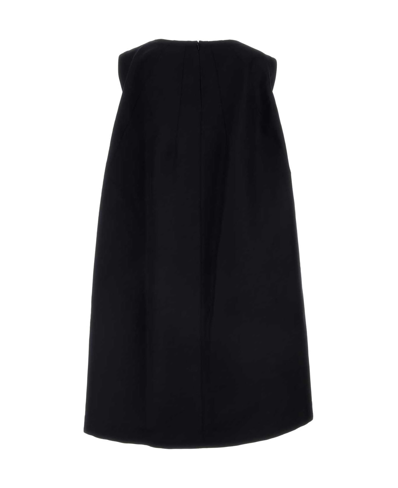 Marni Black Cady Dress - BLACK ワンピース＆ドレス