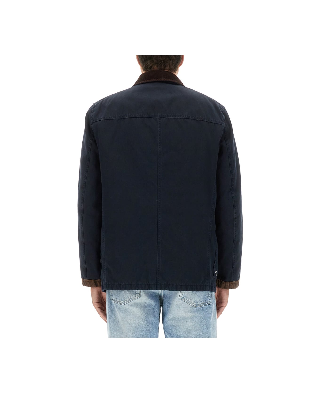 Fay "4 Hooks" Jacket - BLUE