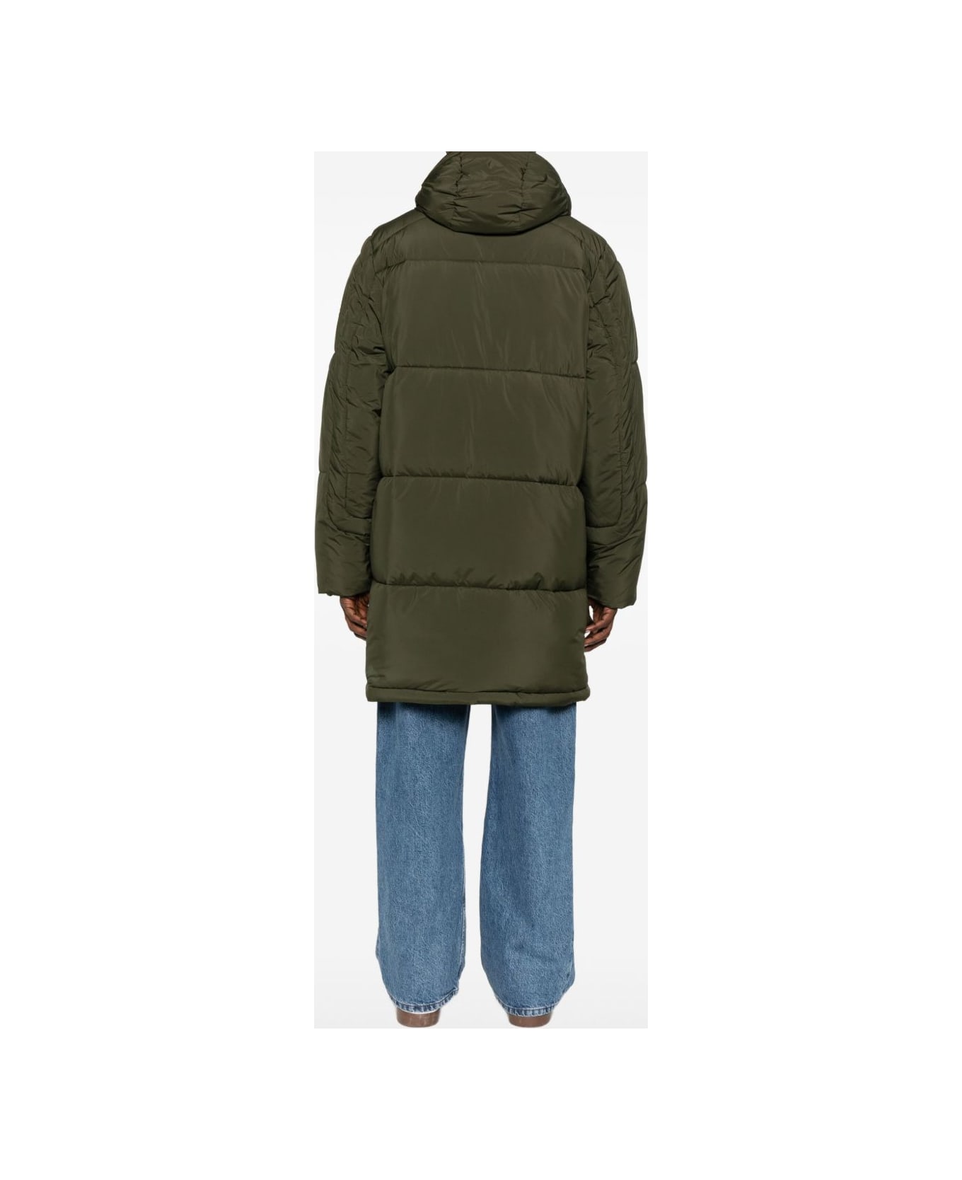 Paul Smith Padded Parka Coat - Green