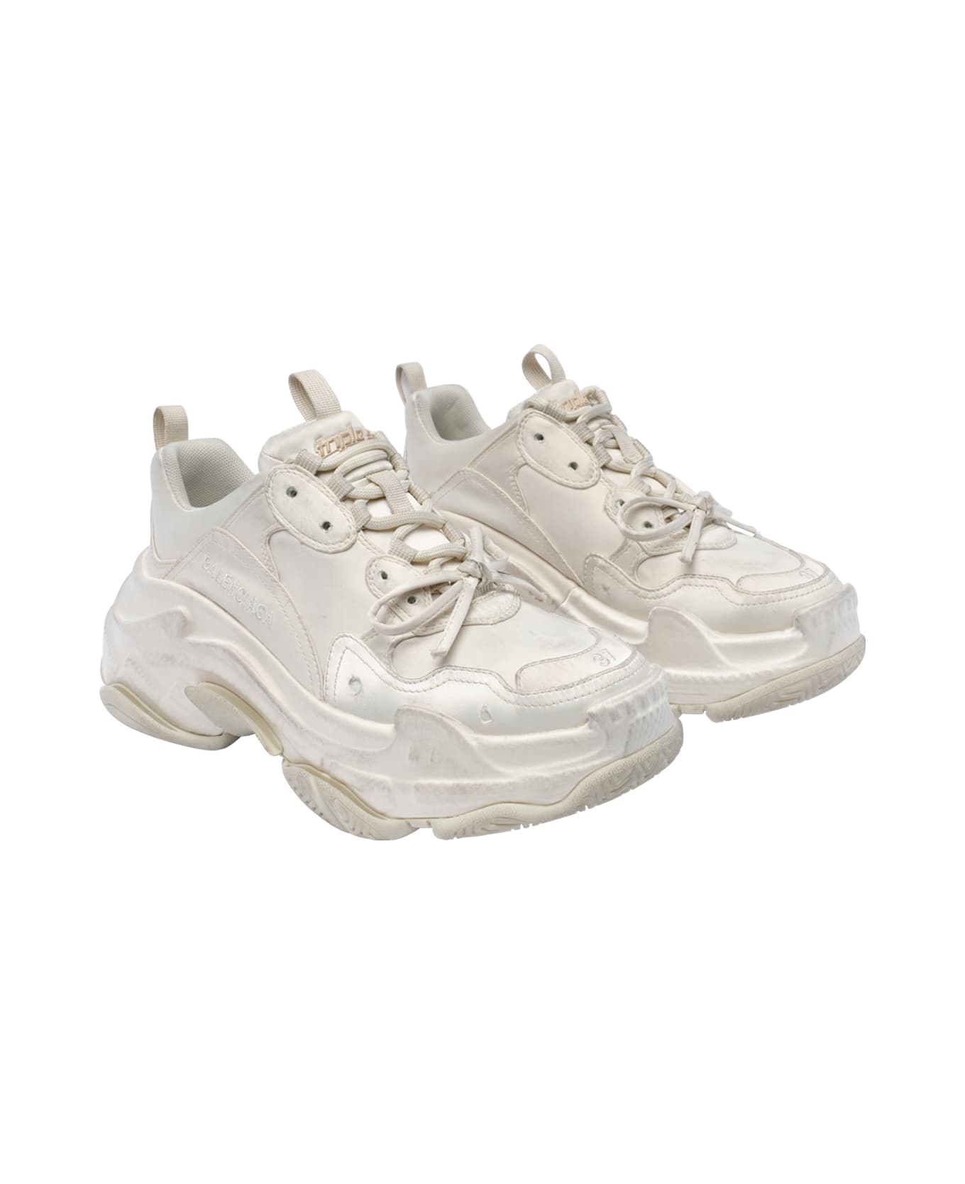 Balenciaga Triple S Sneakers - Beige