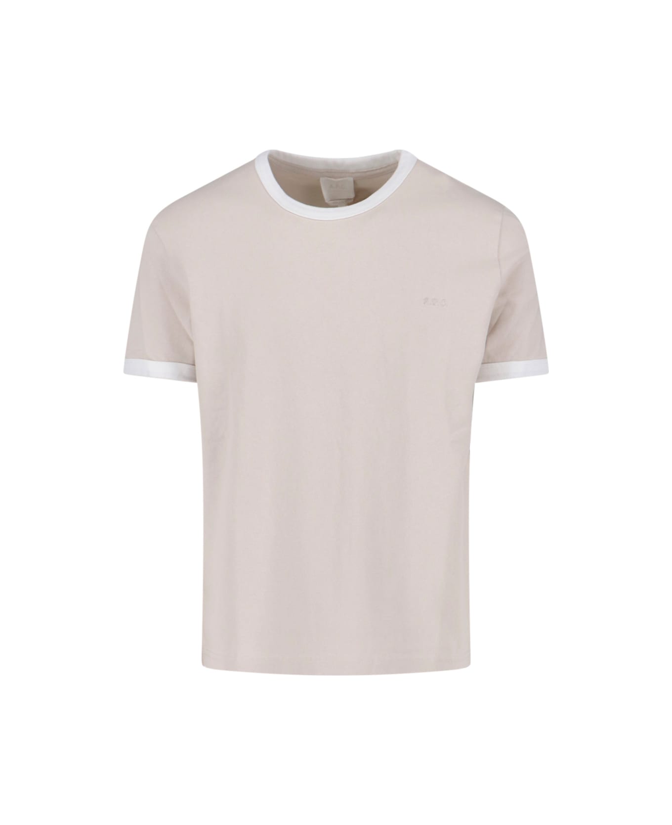 A.P.C. Logo T-shirt - Cream